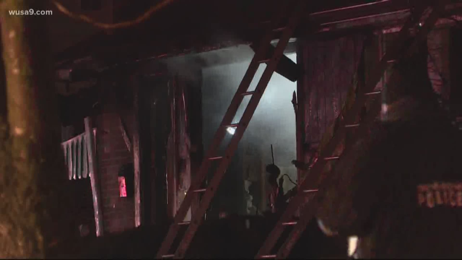 The fire broke out around 6:15 p.m. and left significant damage to the basement and first floor of the residence, fire officials said.