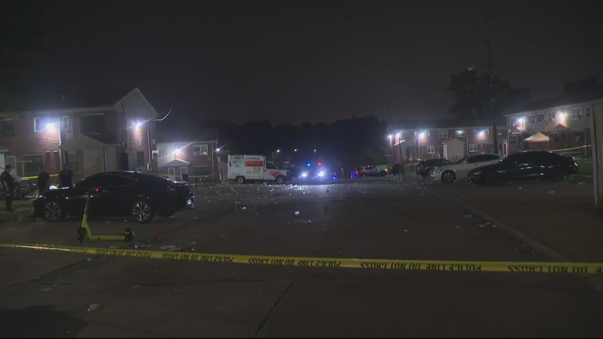 Police say a total of 30 people were shot. An 18-year-old woman and 20-year-old man were killed and three others are in critical condition.