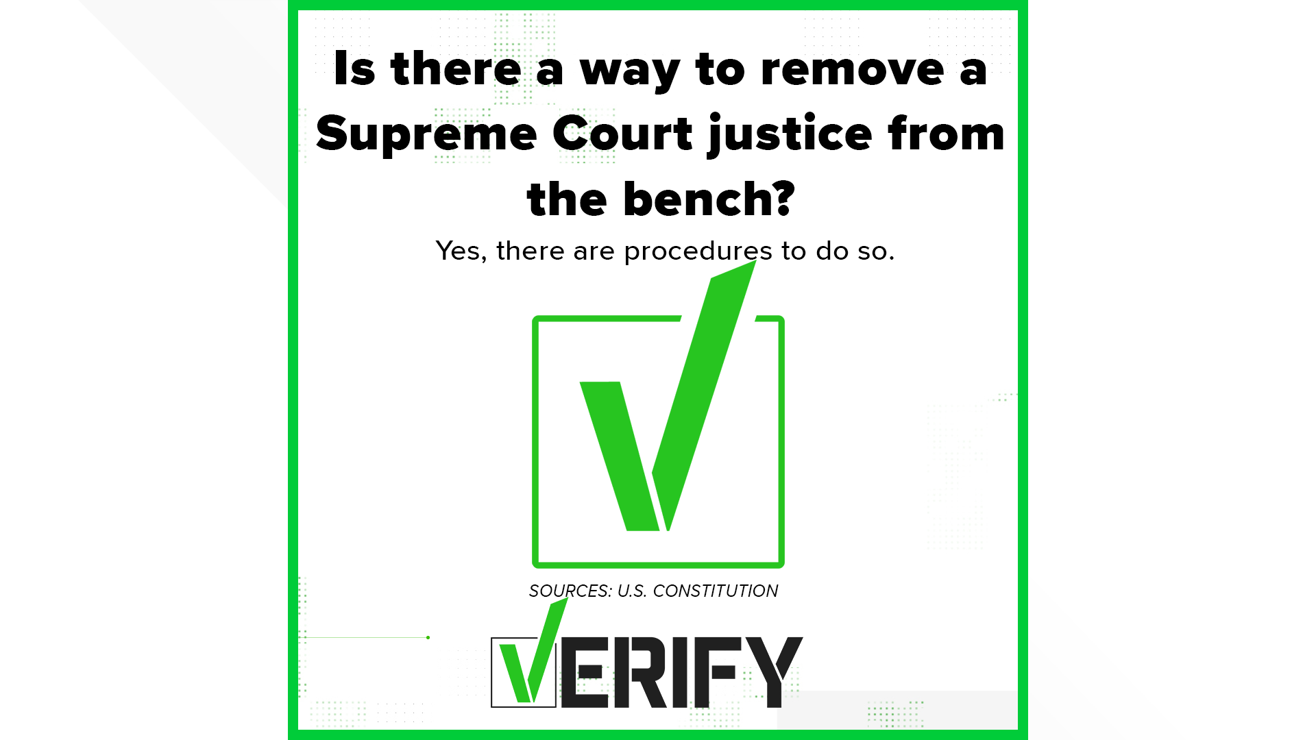 We verified three things about what can and cannot happen around Judge Barrett's potential confirmation to the Supreme Court.