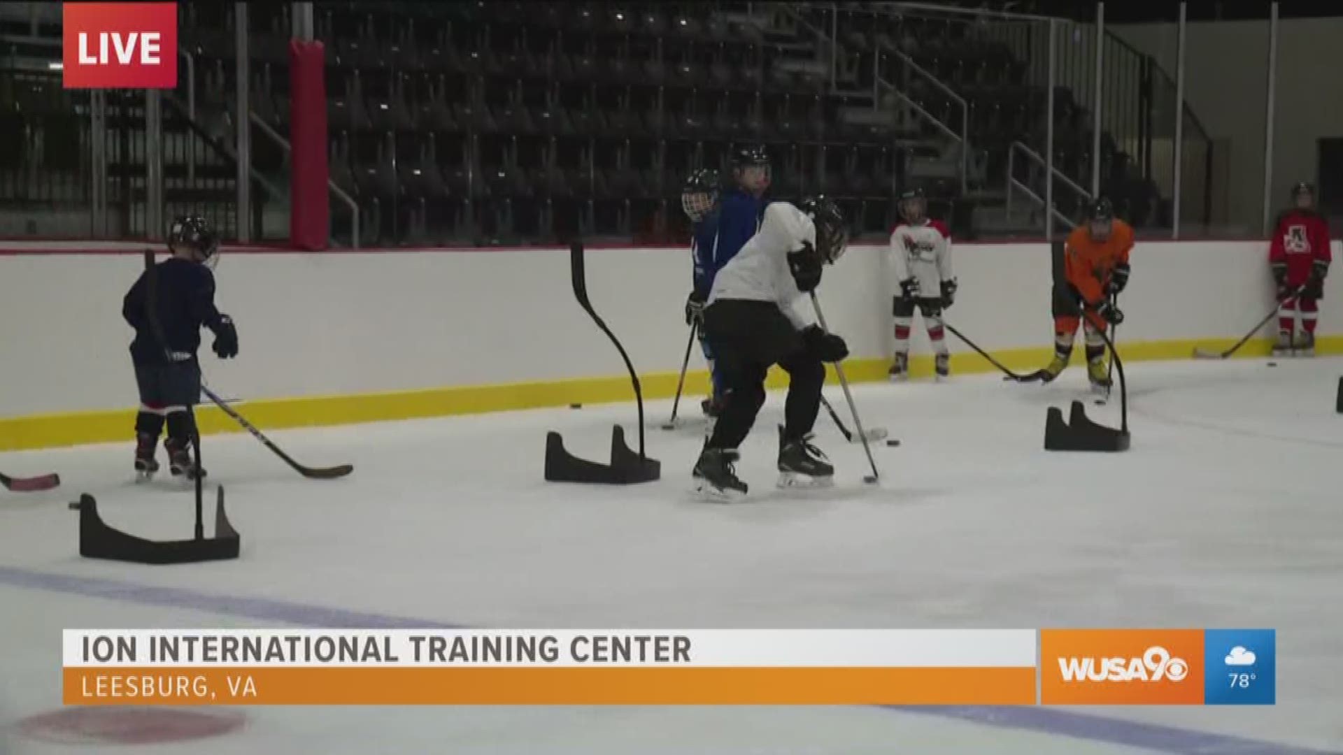 It's not too late to get your kids to hockey camp at the ION International Training Center in Leesburg.
