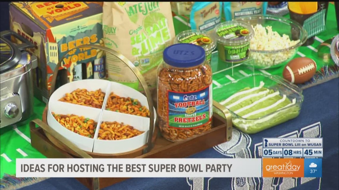 It's time for a Super Bowl bash, check out these party ideas