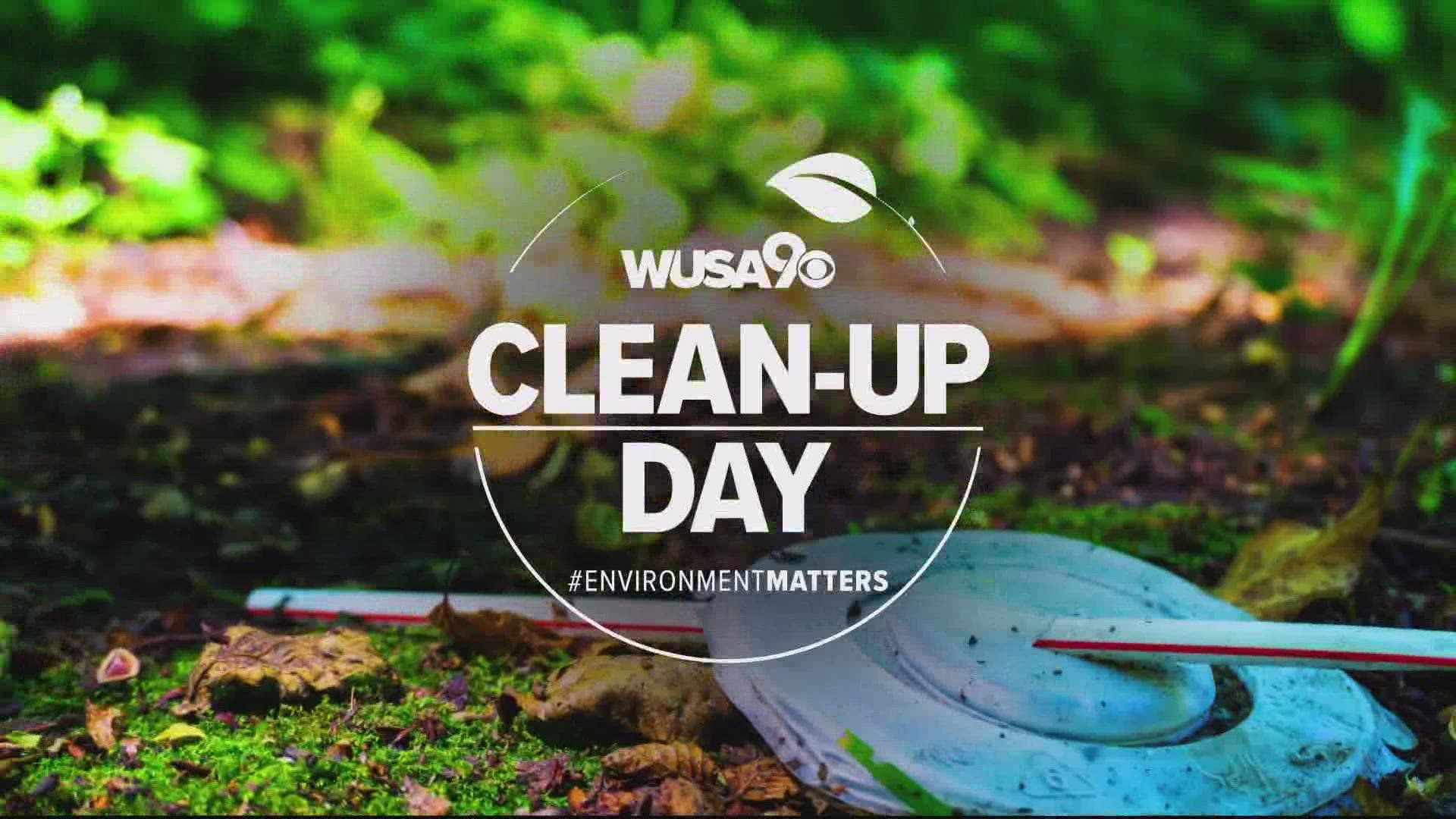 At WUSA9, we embrace #EnvironmentMatters and our May 21 Clean-Up Day event is a chance to help make several outdoor areas of the DMV fresh and clean!