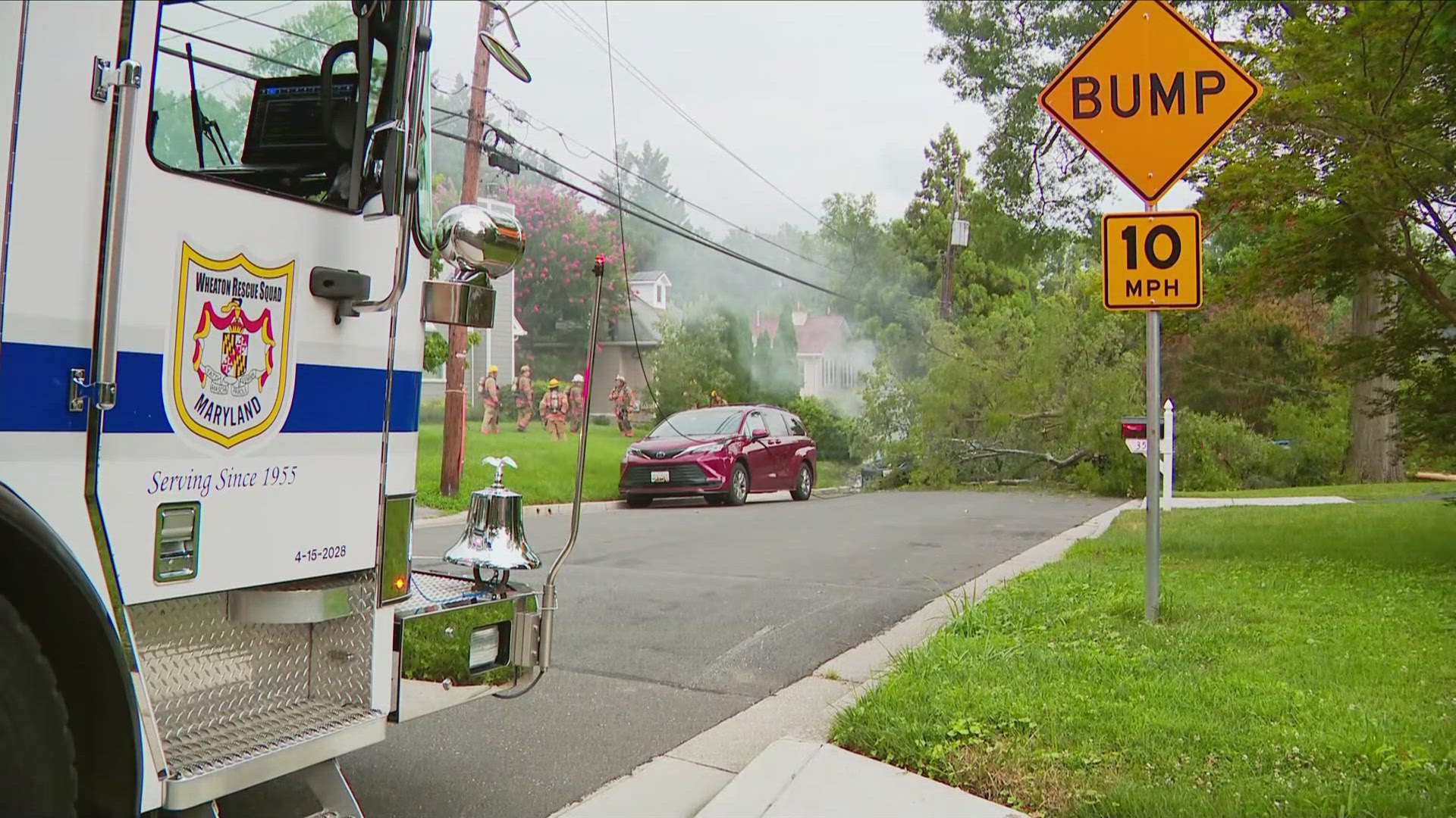 Live look at weather damages across the DMV | wusa9.com