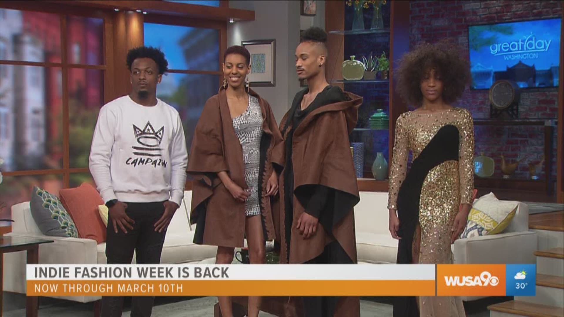 Harley Morgan, Executive Producer of Indie Fashion Week talks about the yearly event and the importance of shopping/spending local.  We preview a couple of fashionable styles by local independent fashion houses.