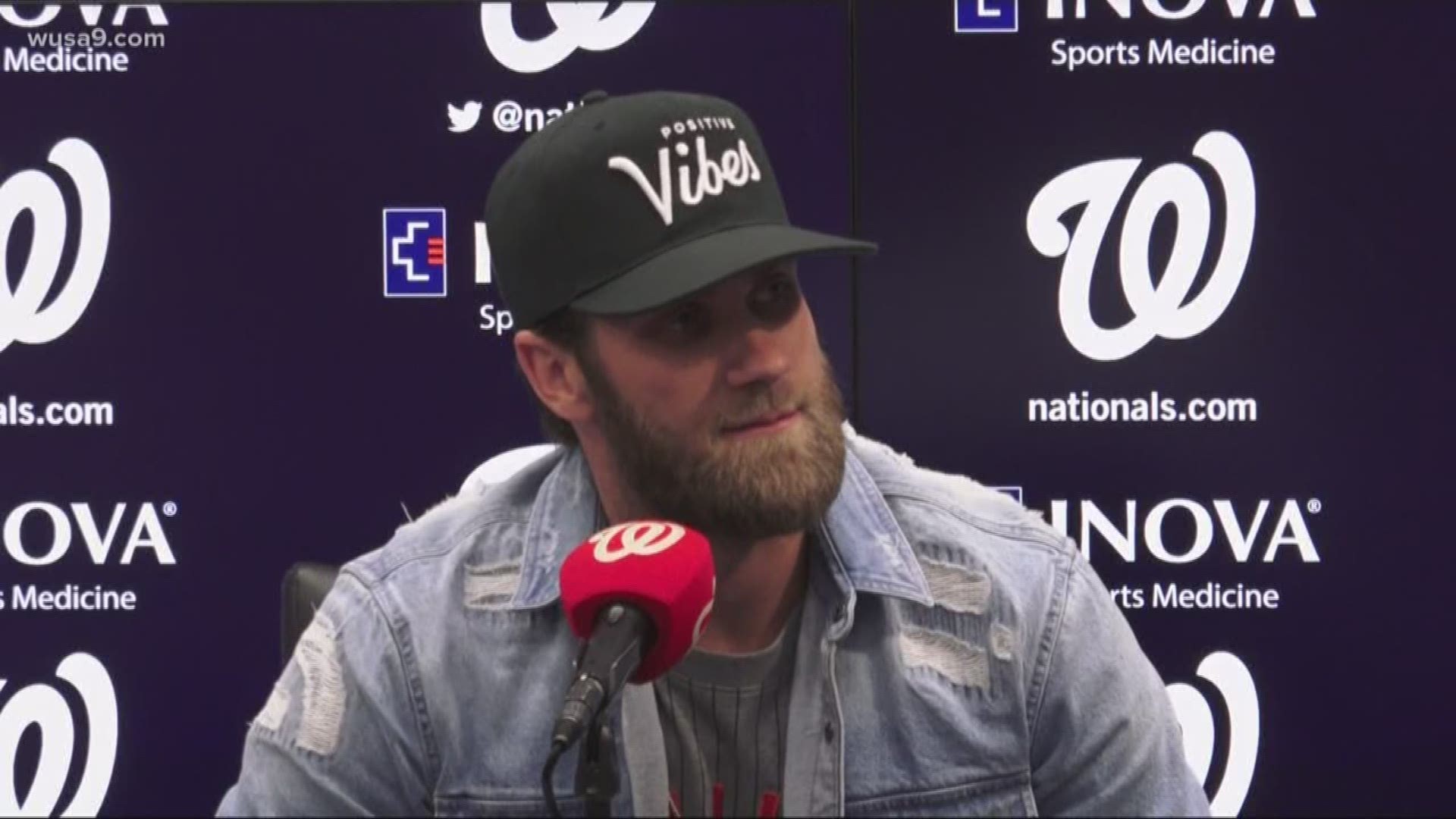 Bryce Harper finally posts his farewell message to Washington Nationals fans  - Federal Baseball