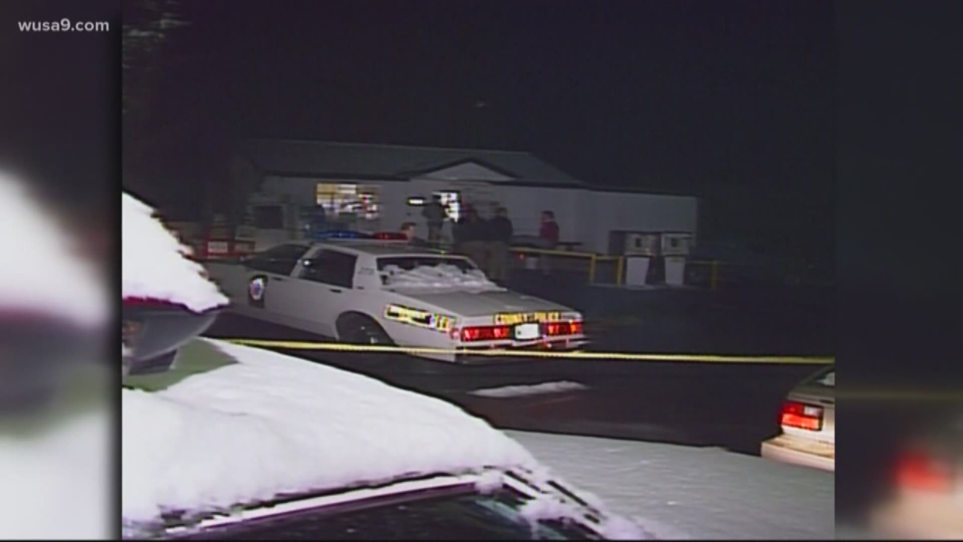 A neighbor captured the moment U.S. Marshals and Montgomery County cold case detectives fatally shot the suspect in a 1992 murder.