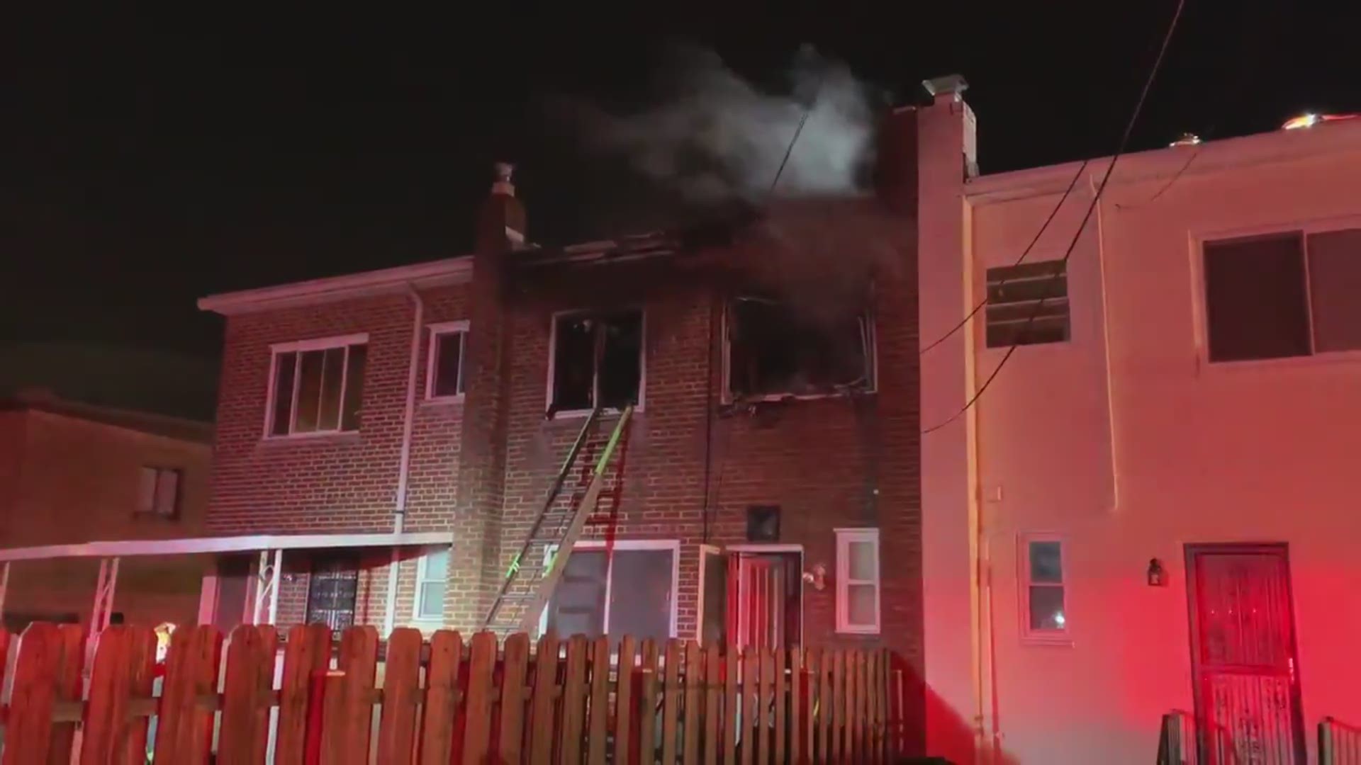 Five people are displaced after a fire in a Northeast D.C. residence early Saturday morning.