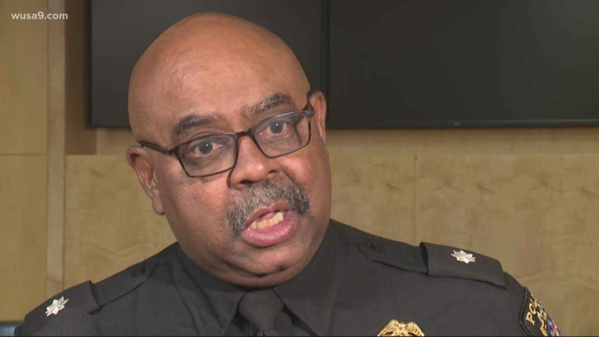 Acting County Police Chief Marcus Jones will now serve as the department's permanent chief.