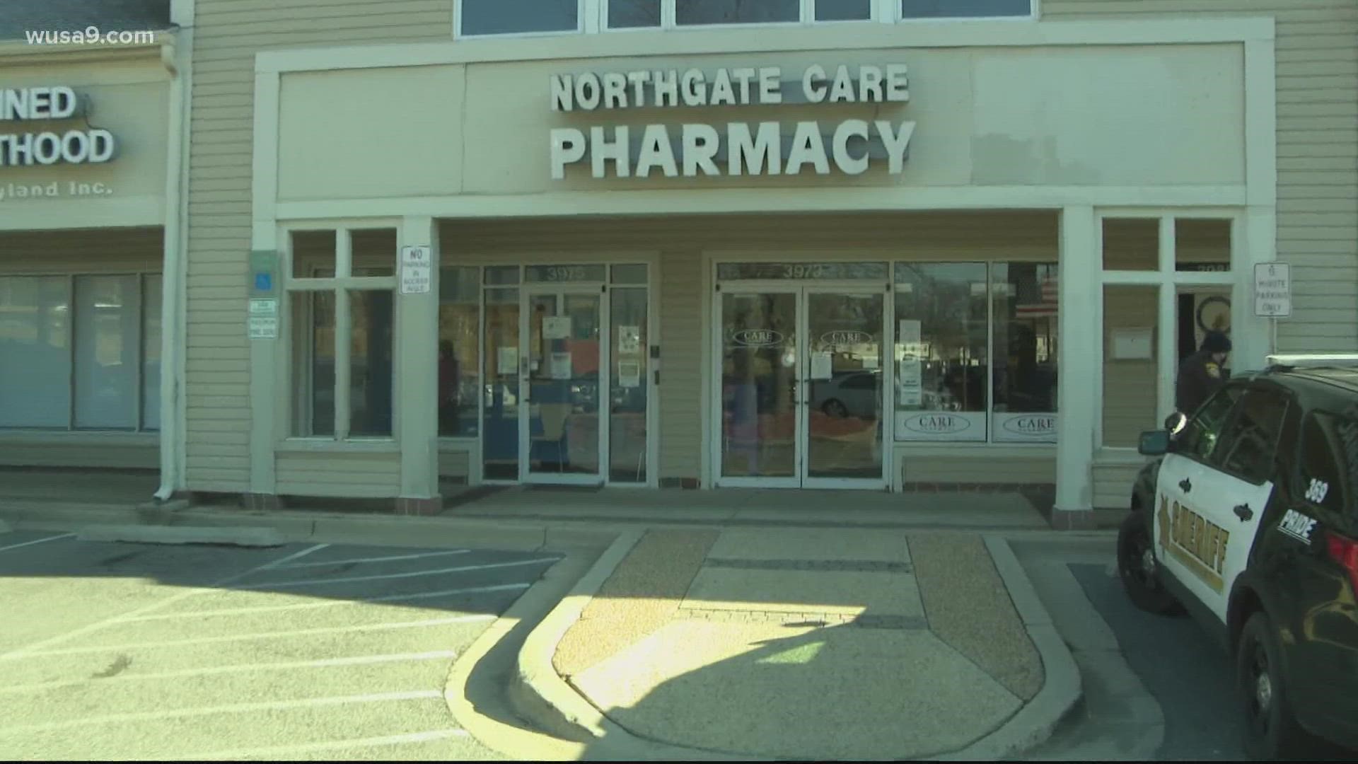 An independently owned pharmacy in Waldorf, MD was raided by the DEA. Federal/state licenses were seized from Northgate Pharmacy Owner Vincent Ippolito.