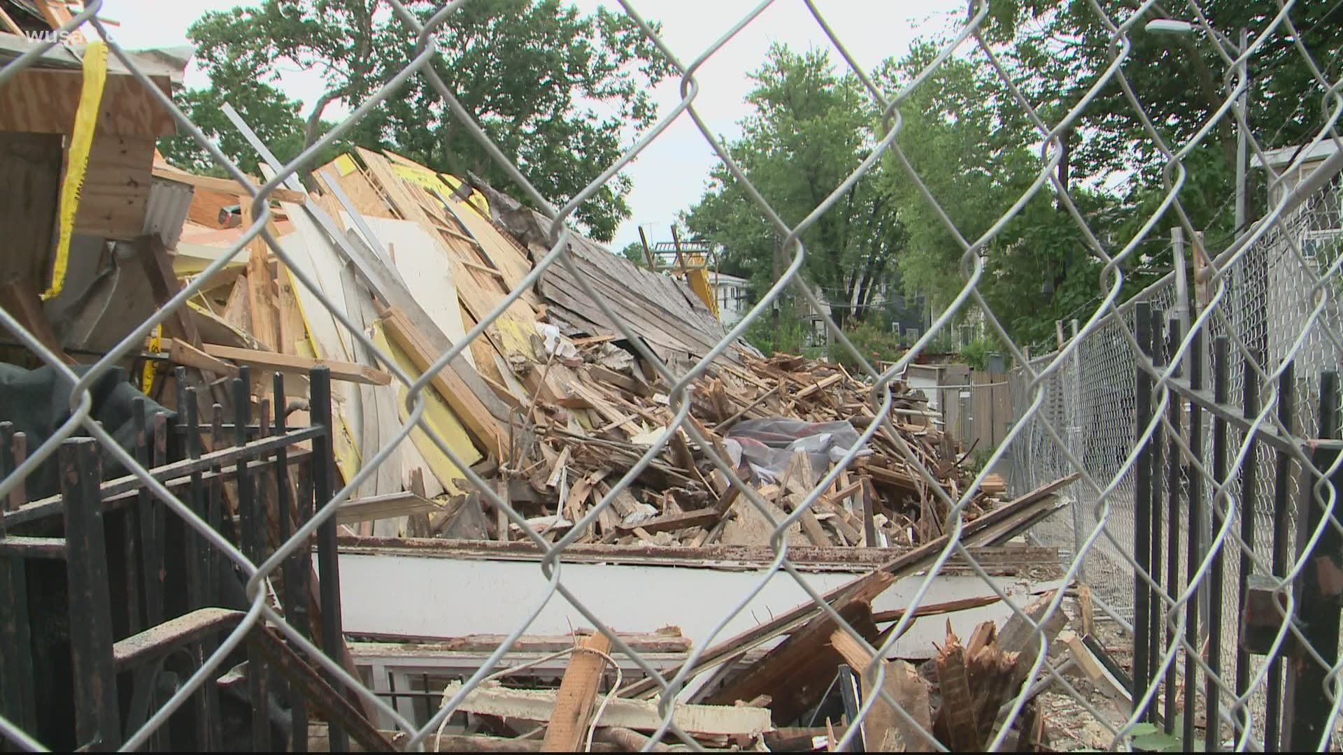 Nathan Baca pursues inspection reports made before the building collapse on Kennedy Street in NW DC to see if it could have been prevented.