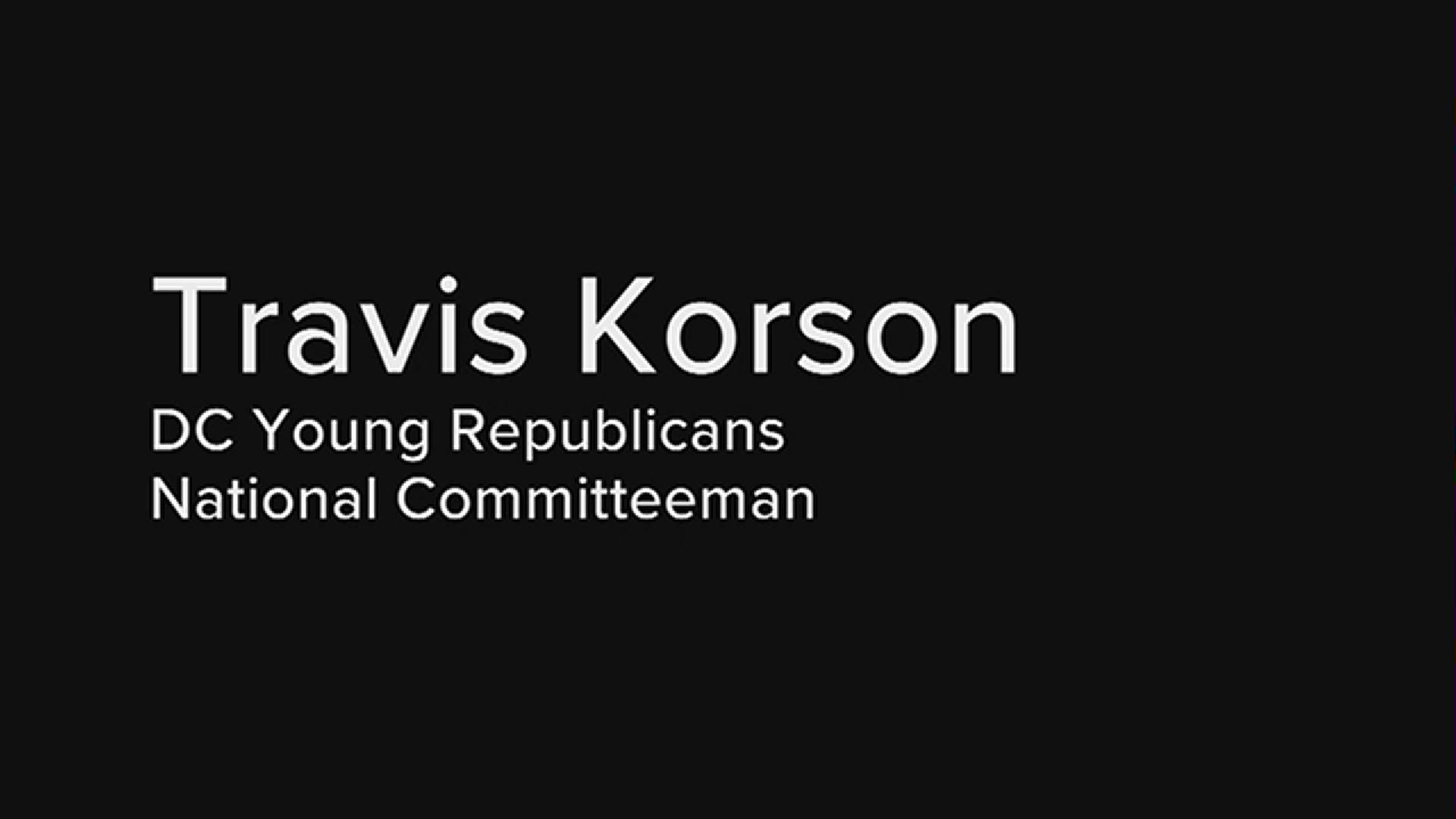 DC Young Republicans National Committeeman Travis Korson discusses the GOP's efforts to bring out the youth vote in November.