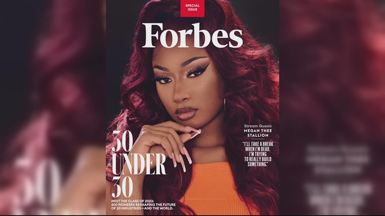 Houston's own Megan Thee Stallion makes history with Forbes 30 under 30 cover