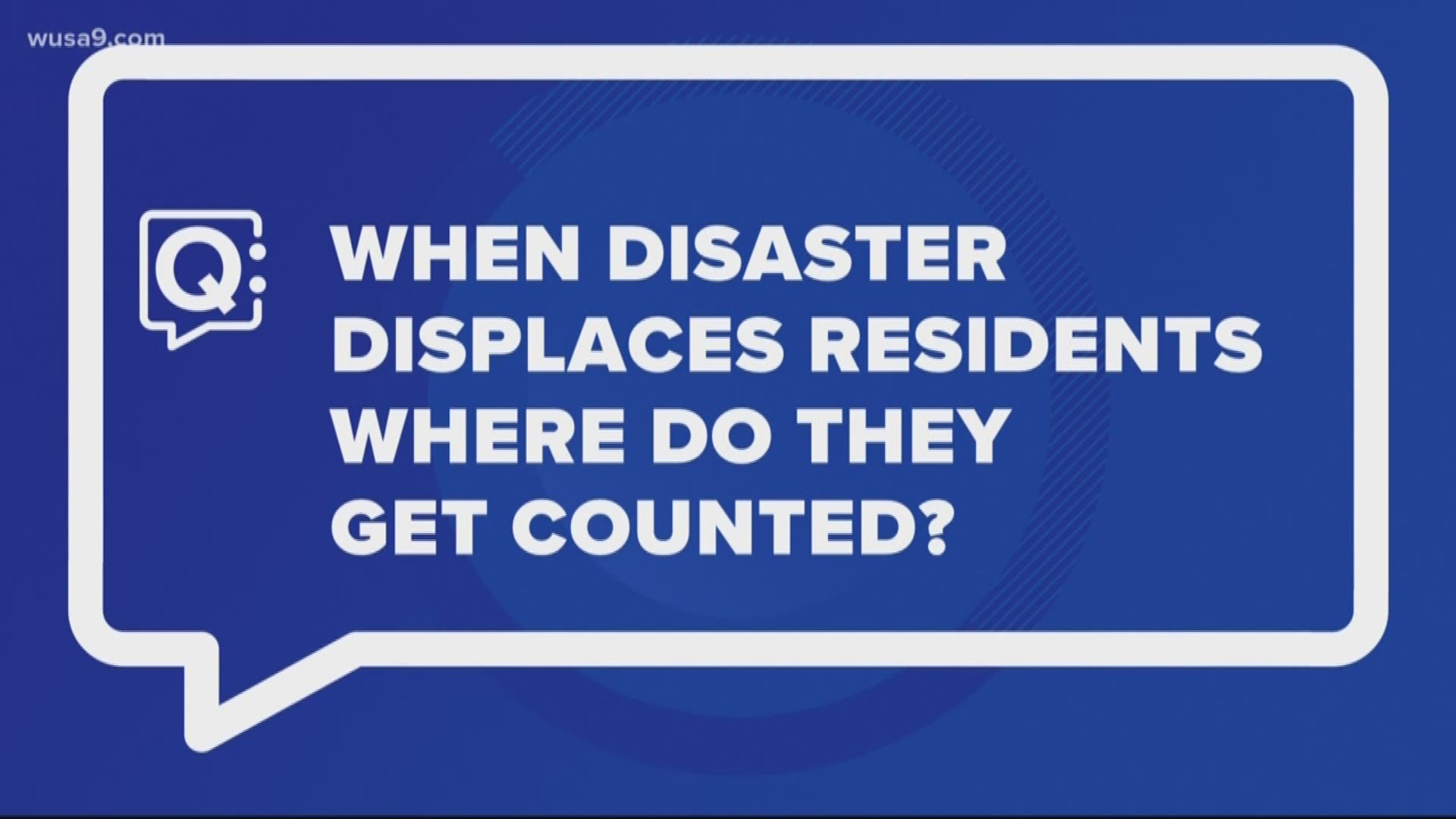 Recent natural disasters have devastated many communities across the country. The Census Bureau answers the question of how the displaced will be counted