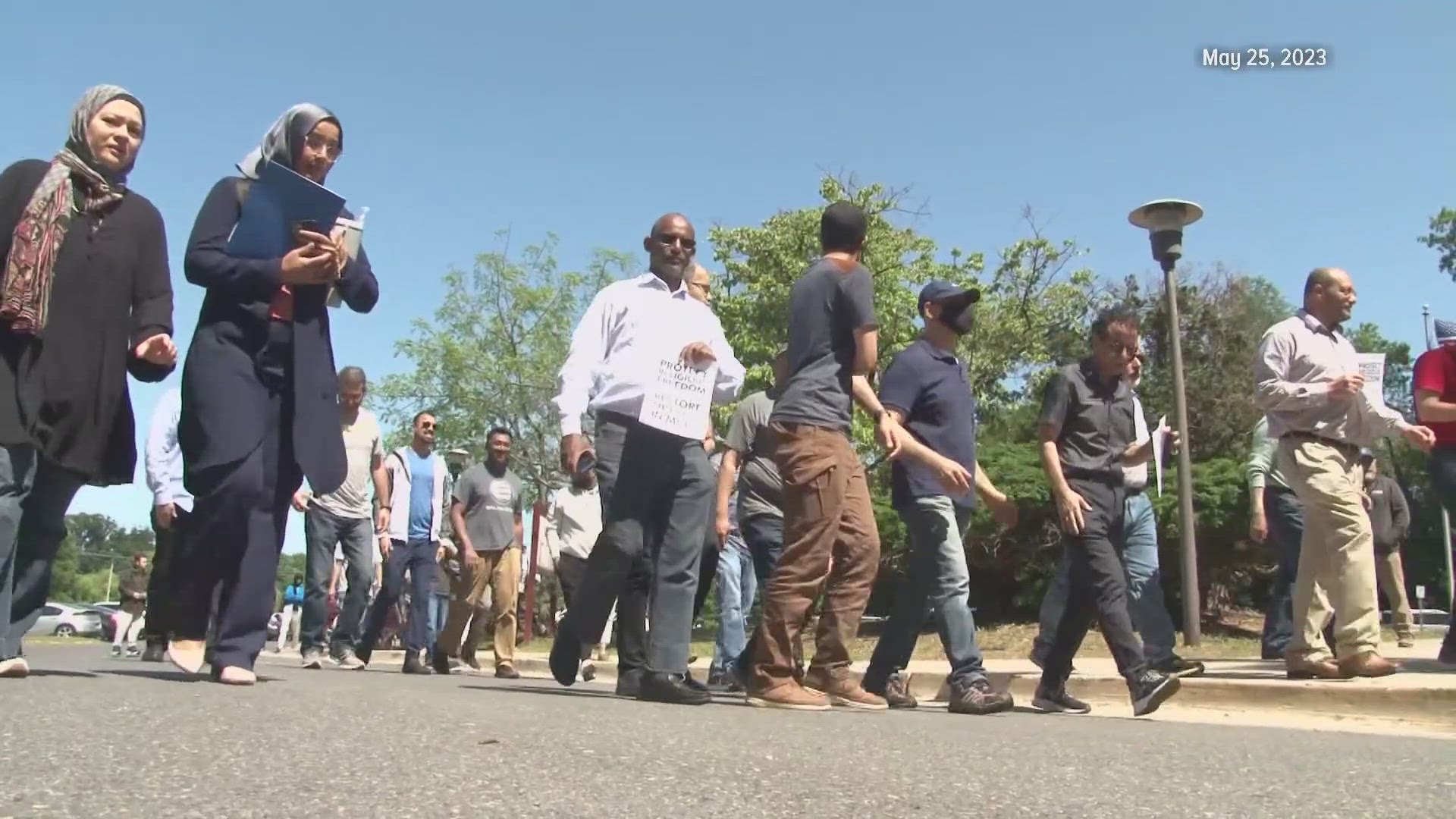 Parents have hosted several rallies pushing for the school district to put the opt-out policy back in place