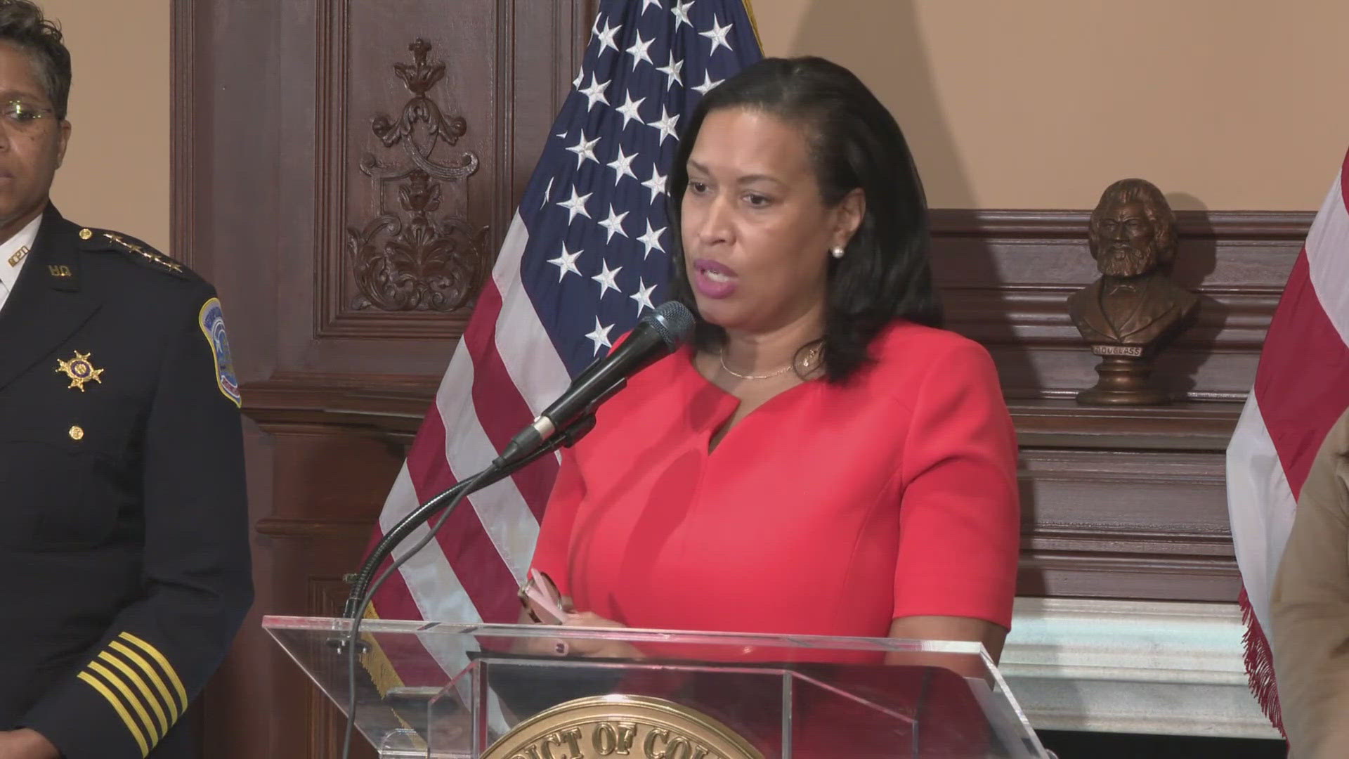 Democratic Mayor Muriel Bowser addressed concerns on Tuesday about the future of D.C. under a second Trump administration.