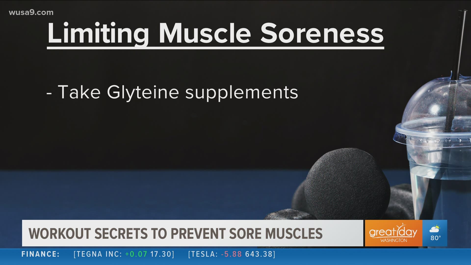 Celebrity trainer Brent Bishop shares tips on avoiding muscle soreness.