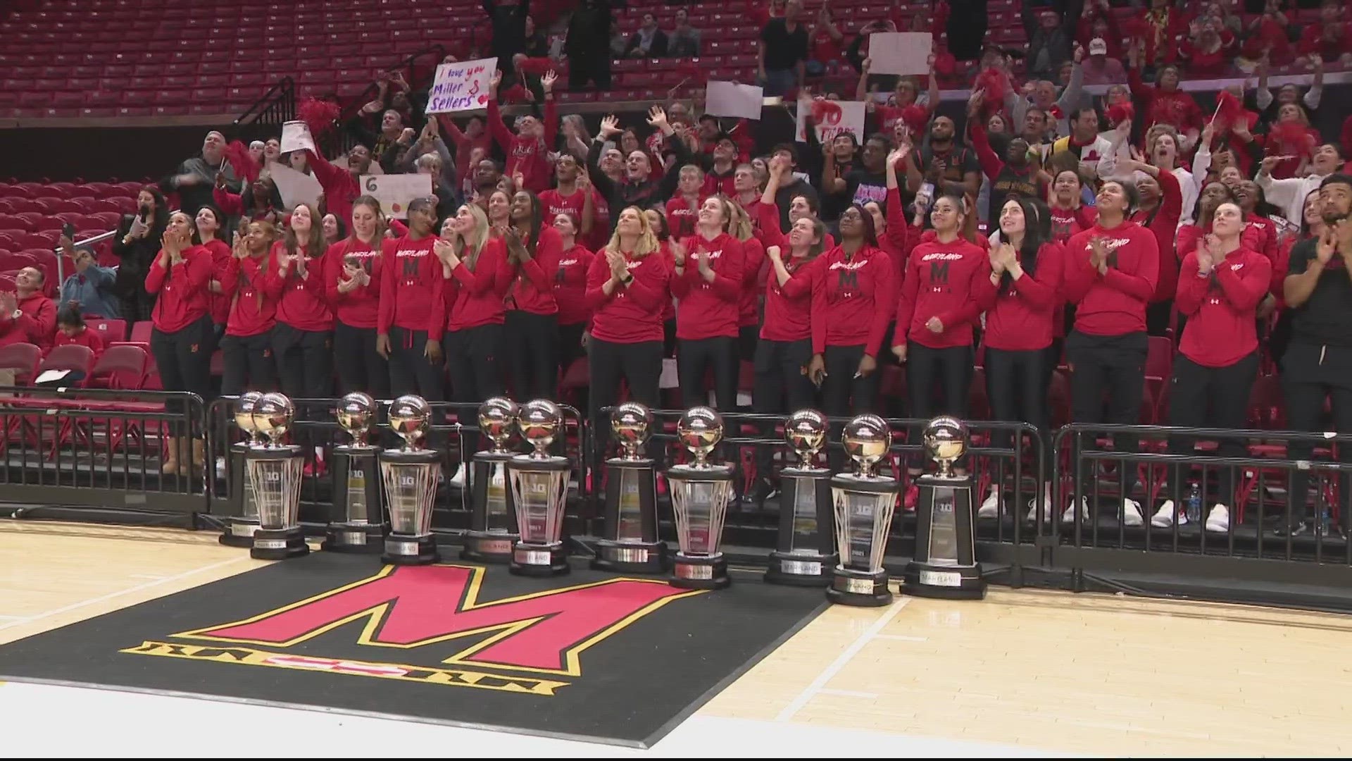 The Maryland women tipoff as a No. 2 seed in the tournament