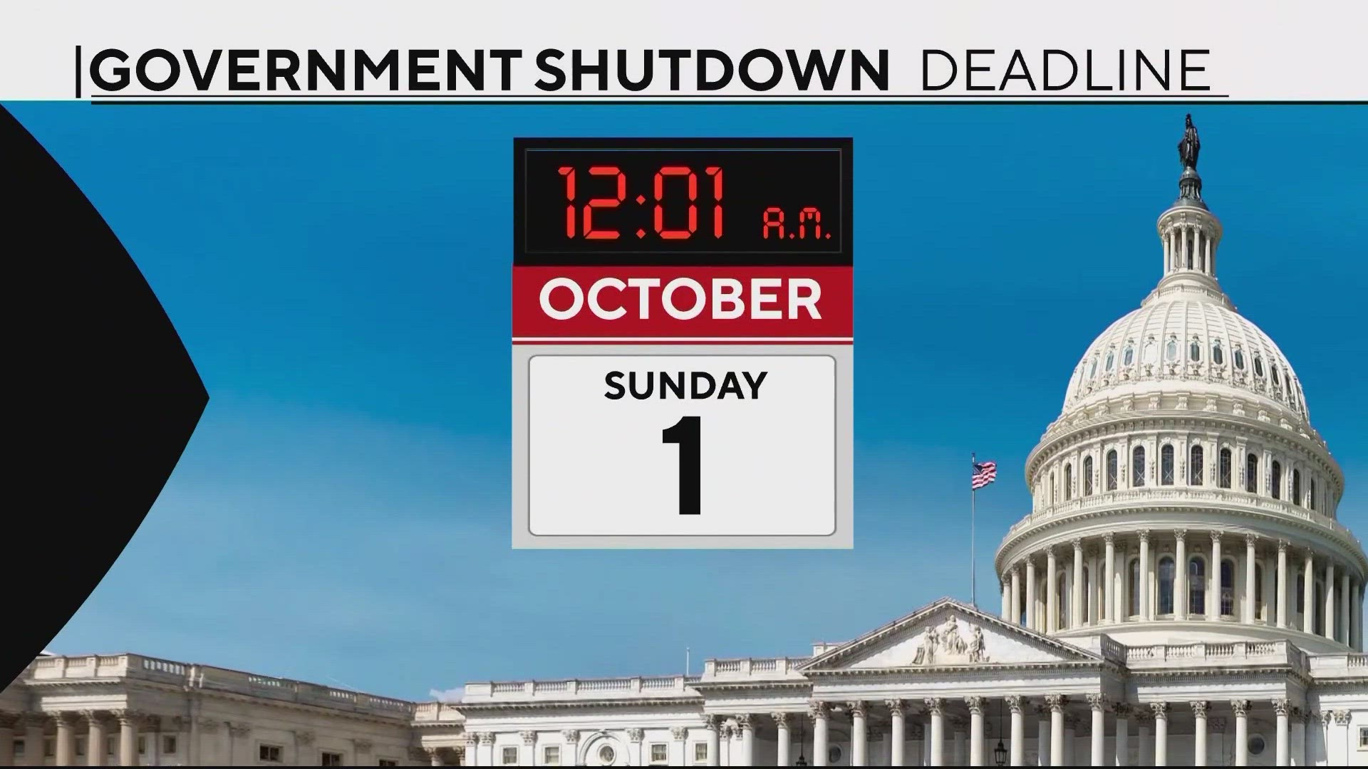 Government shutdown deadline gets closer