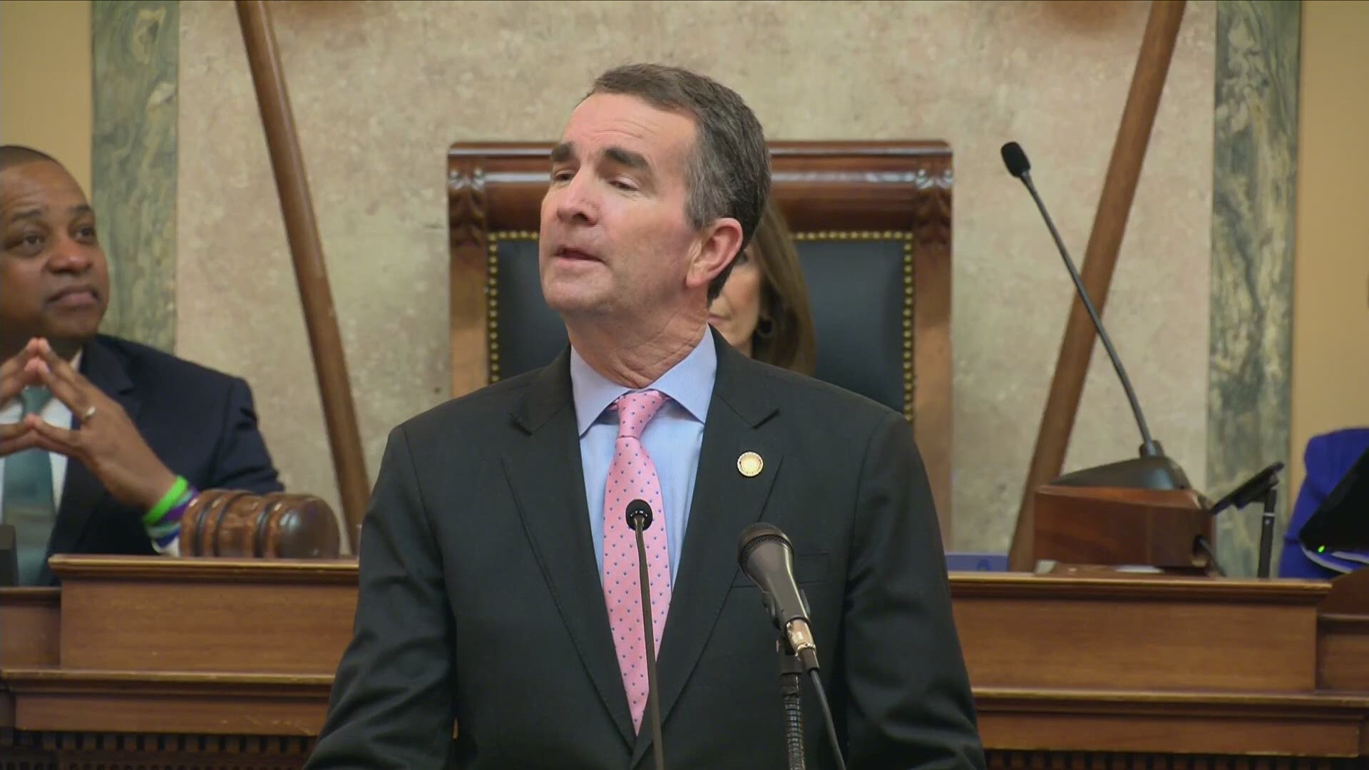 Gov. Ralph Northam said in his State of the Commonwealth address that he wants to enact more "common sense" gun laws in Virginia.