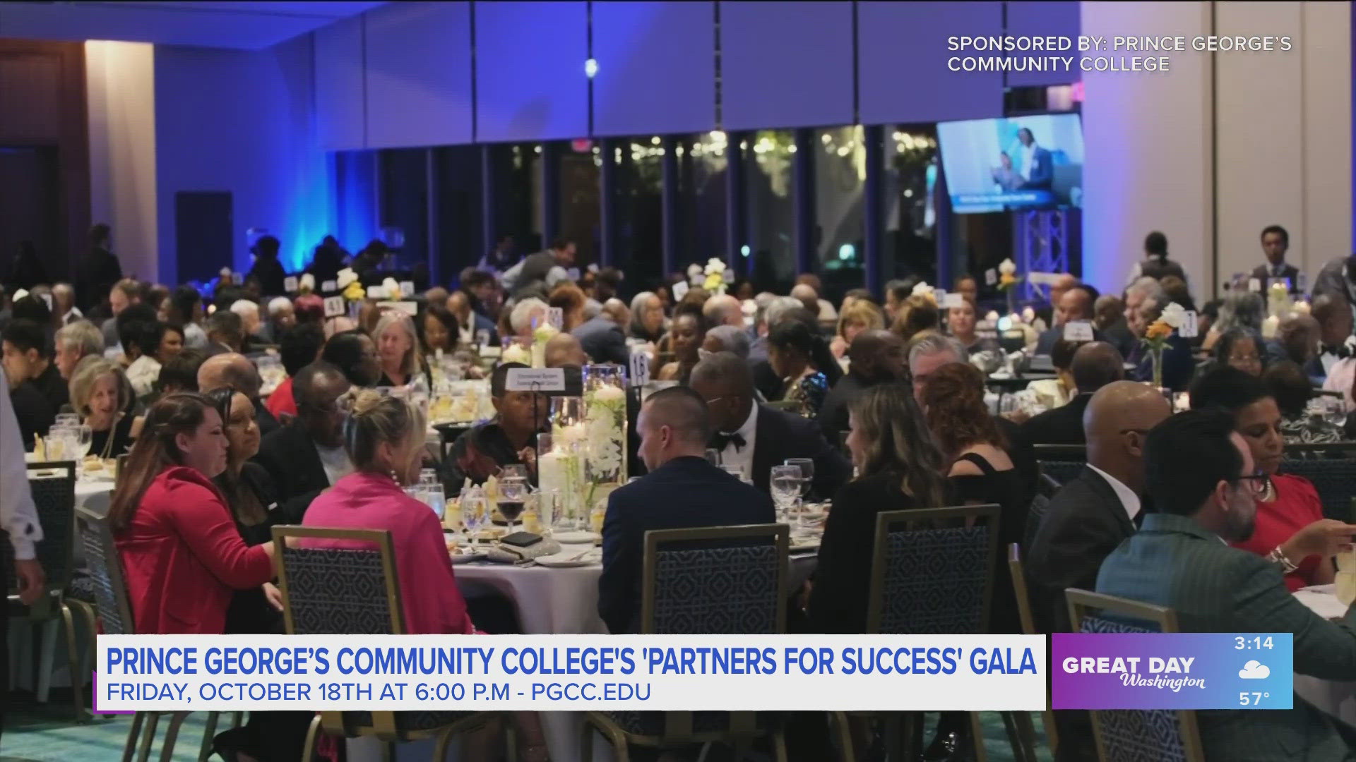 Sponsored by: Prince George's Community College. Dena Wilson and Montez Anderson discuss the upcoming 'Partners for Success' gala. For tickets go to pgcc.edu.