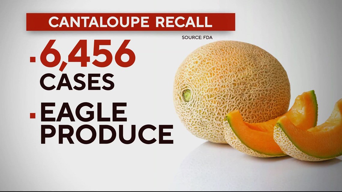 DMV Cantaloupe Recall for possible salmonella contamination