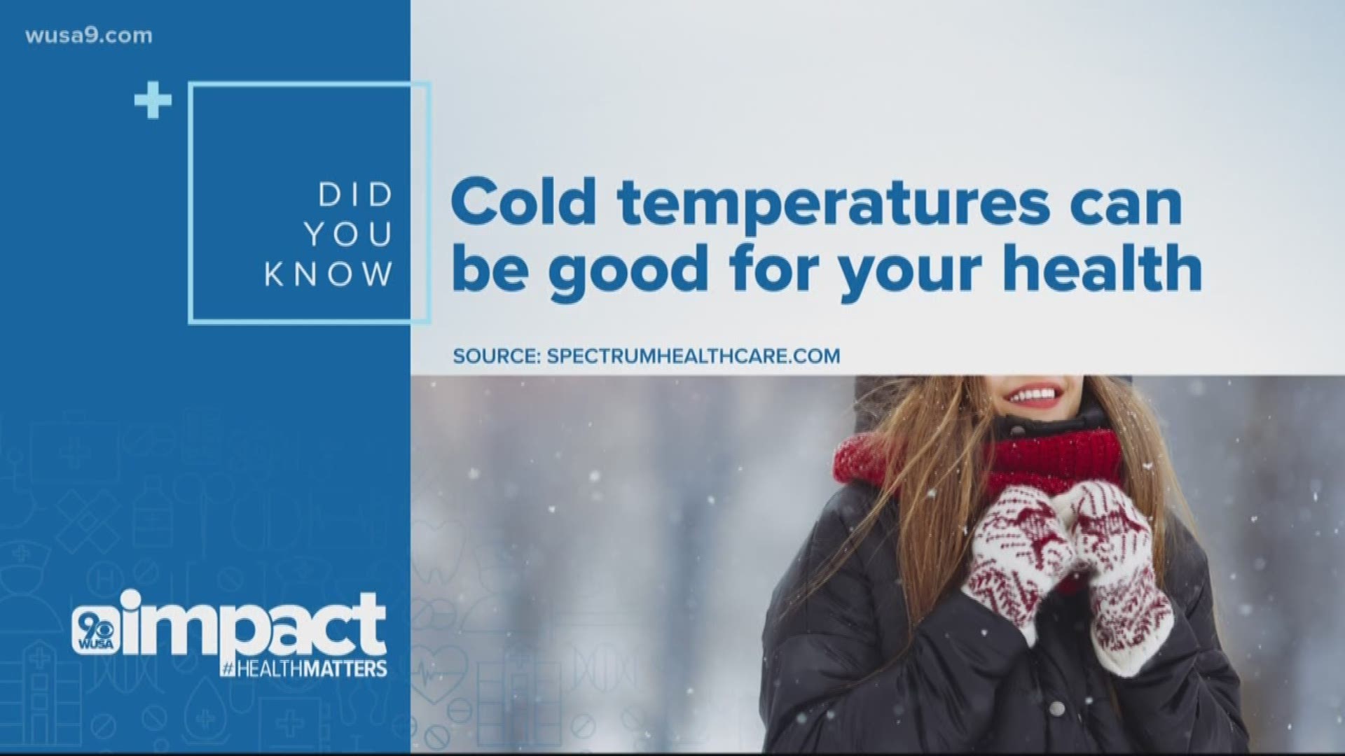 Colder temperatures may help reduce allergies and inflammation and research has shown that it can help you think more clearly and perform daily tasks better.