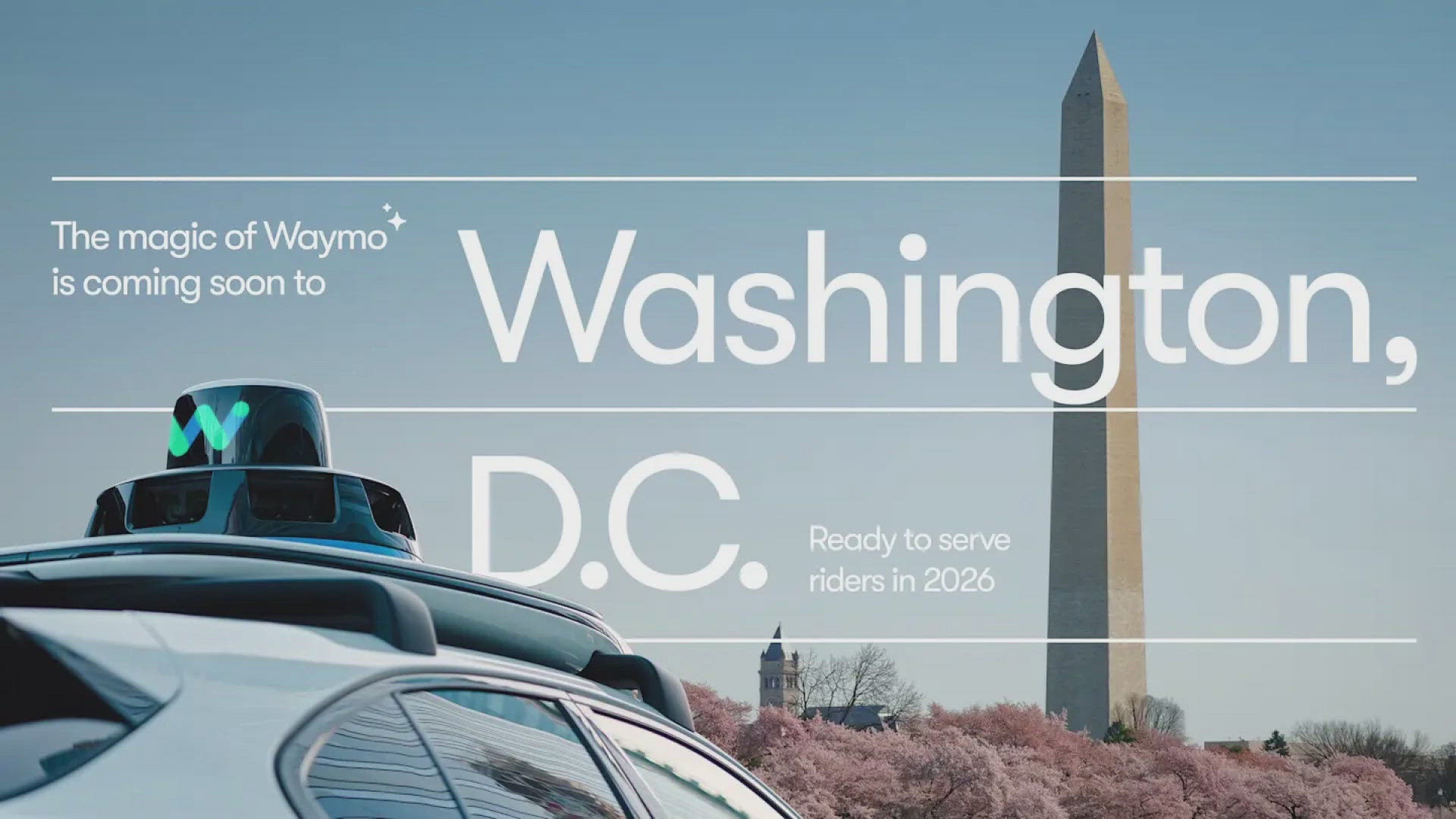 Waymo said its hoping to work with DC lawmakers to enact more self-driving car regulations. 