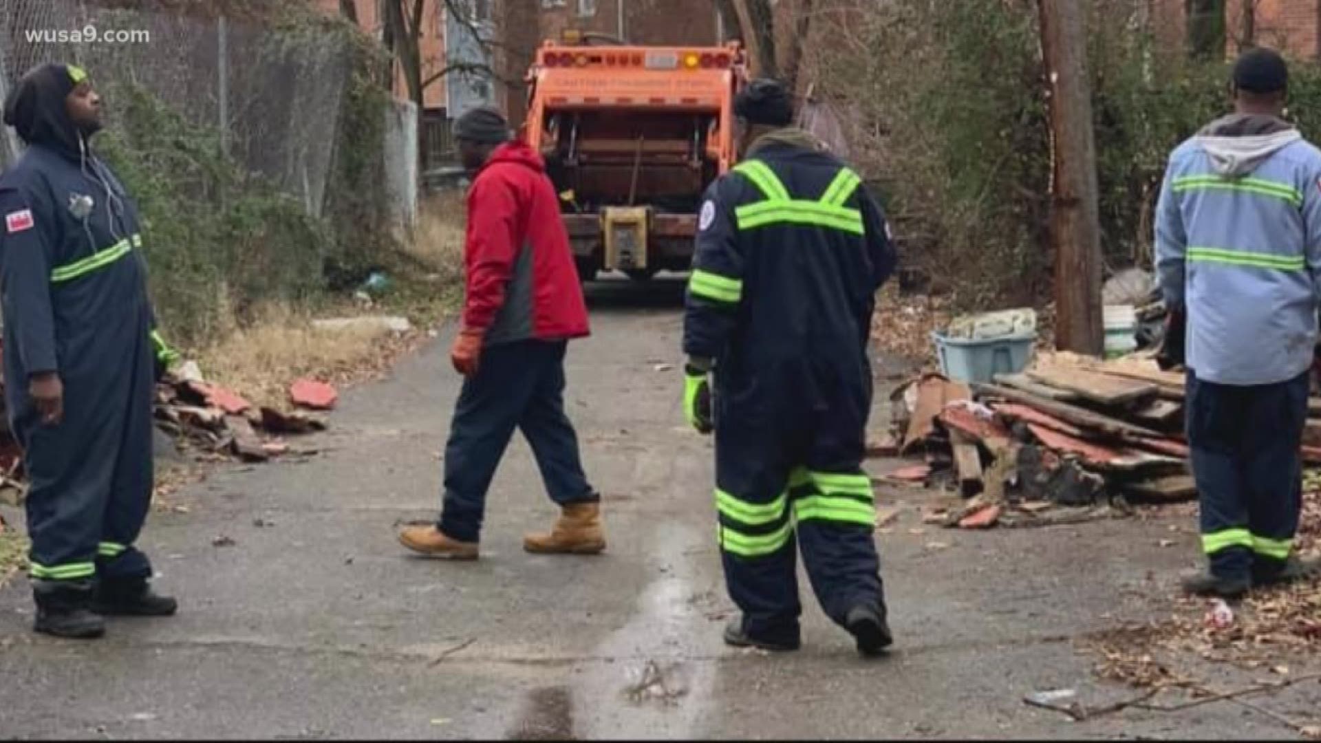 One Ward 8 neighbor caught an alleged illegal dumper on camera Friday morning. He said it's been a problem for years.