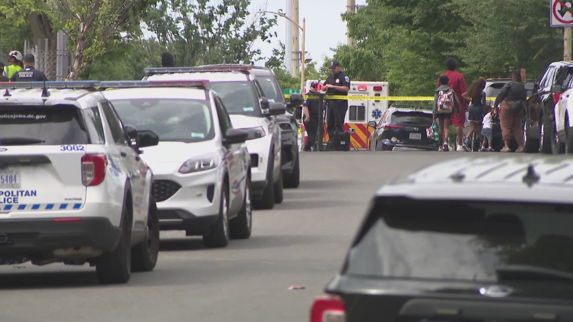 Suspects are wanted in connection to both shootings. 