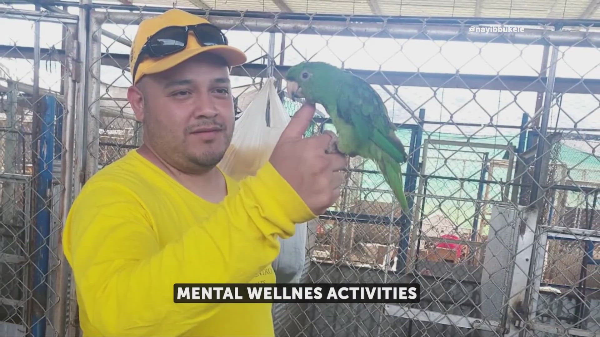 This video was taken after Kilmar was transferred from El Salvador's supermax prison.