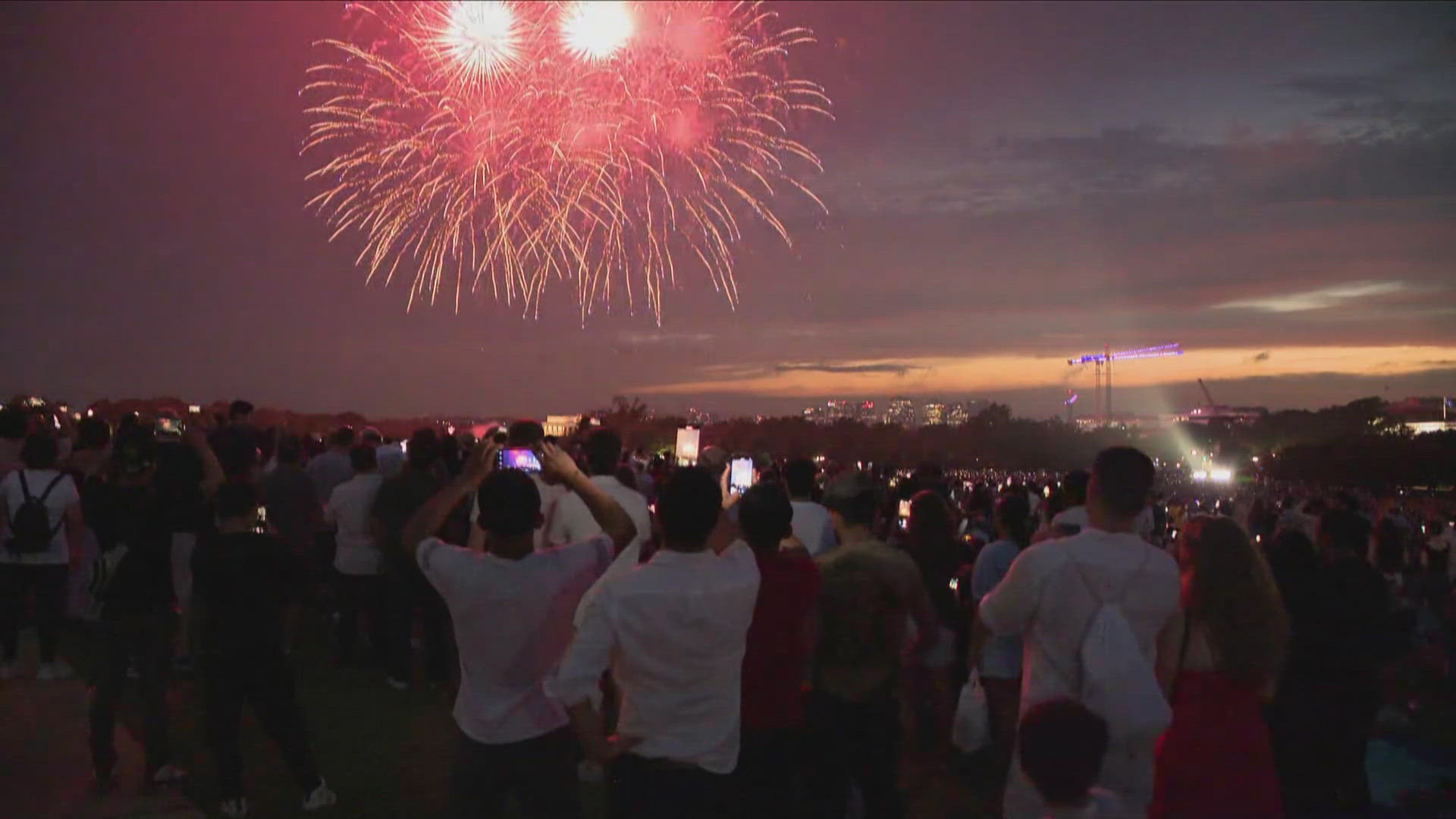 People came locally and from across the country to celebrate the Fourth of July in the nation's capital