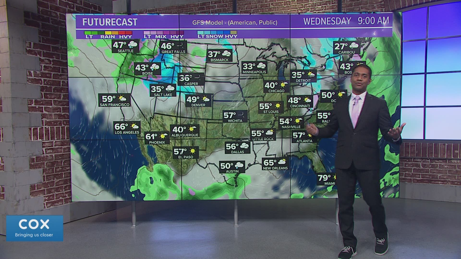 Weather can turn an easy travel day into a nightmare if there is snow, wind and ice. To help you plan, here's the travel forecast over the next seven days.