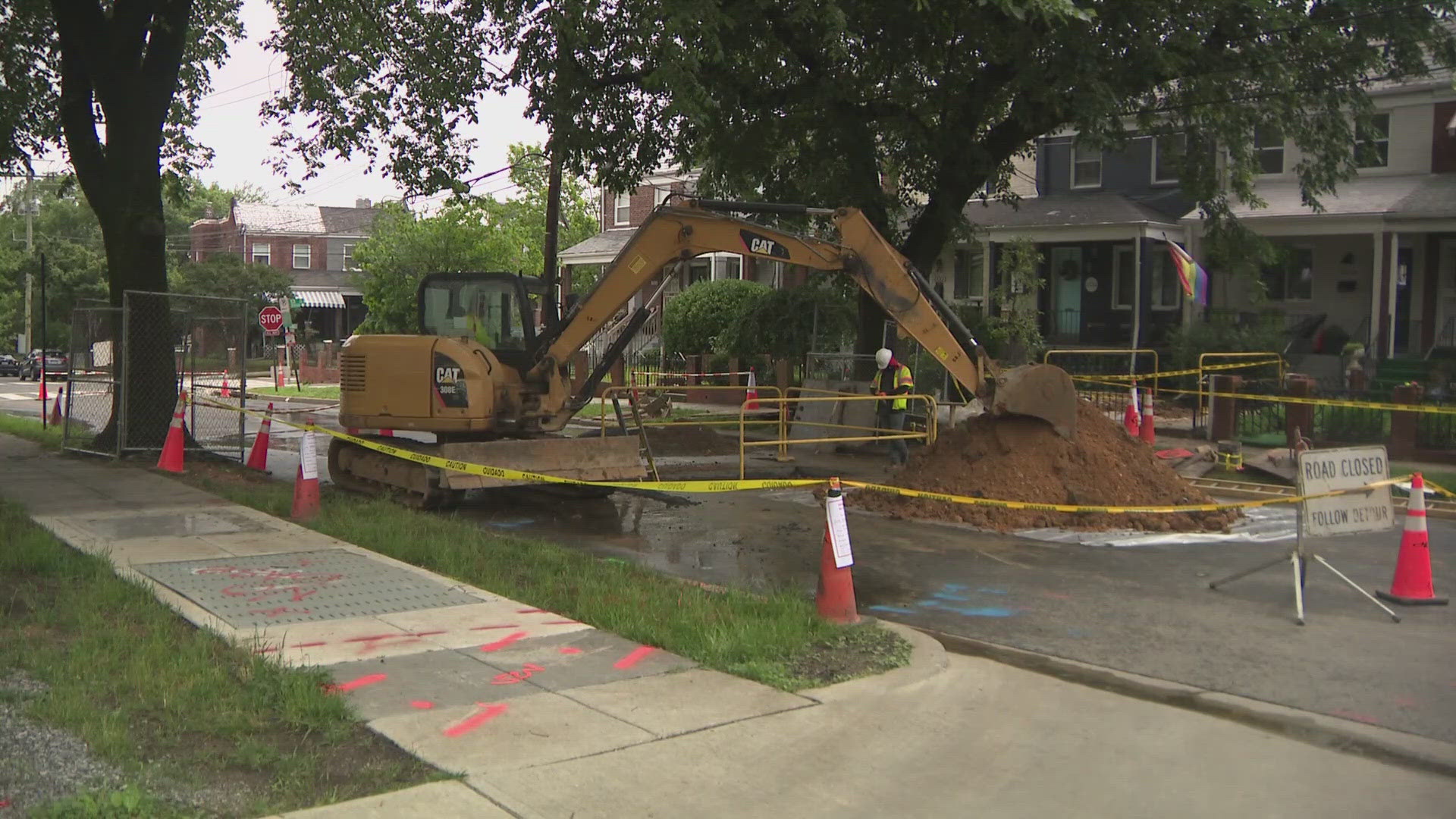 Flooded with frustration, a Brentwood homeowner blames DC Water for unresolved sewage backups during heavy rains.