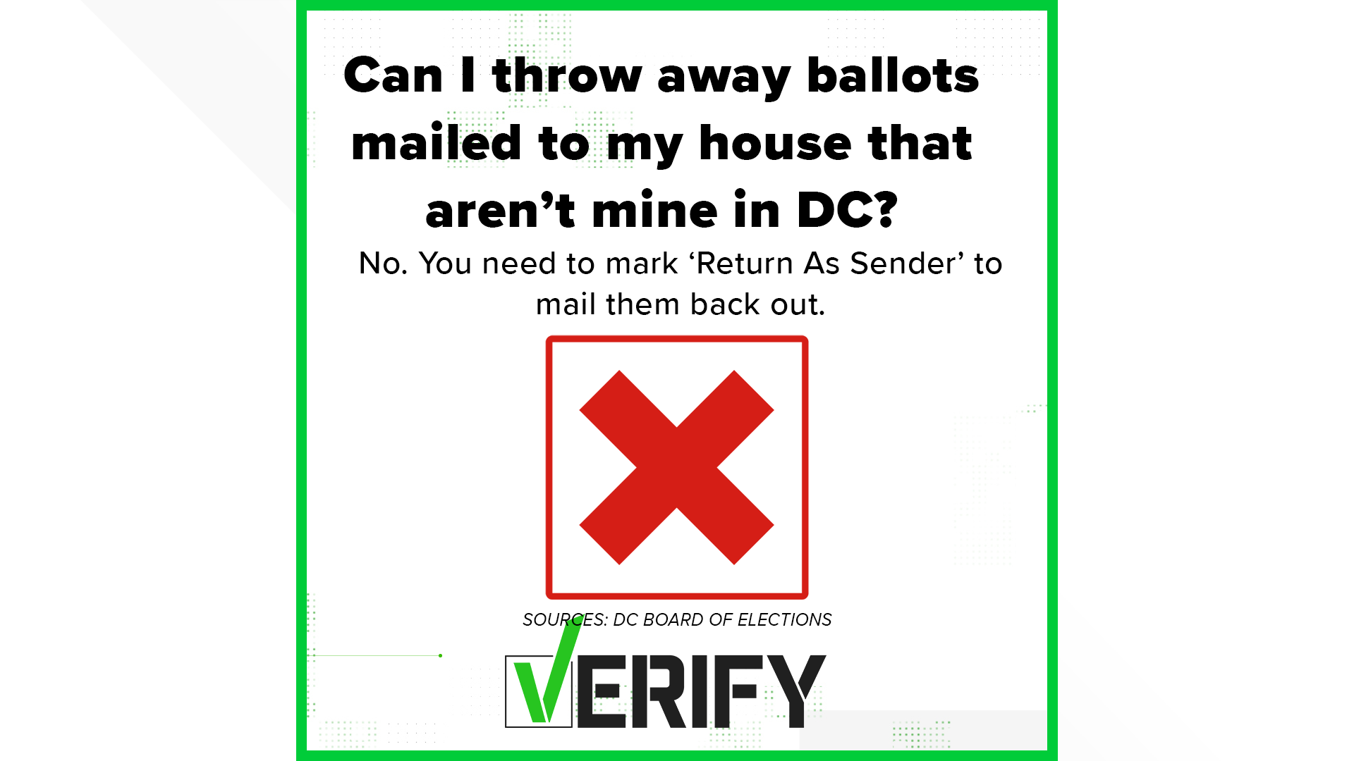 Dozens of people are tweeting that they are getting tons of ballots at addresses for people who haven't lived there in years. Here's what to do.