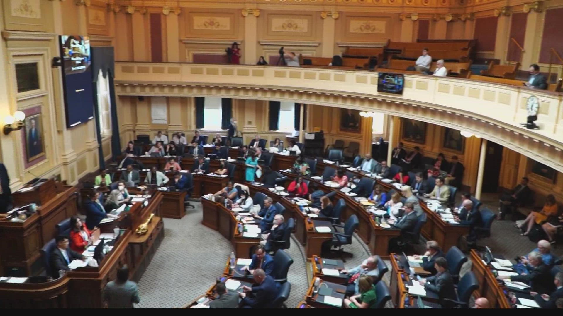 The Virginia Senate passed the budget deal 32-4. The House of Delegates' vote count was 88-7.