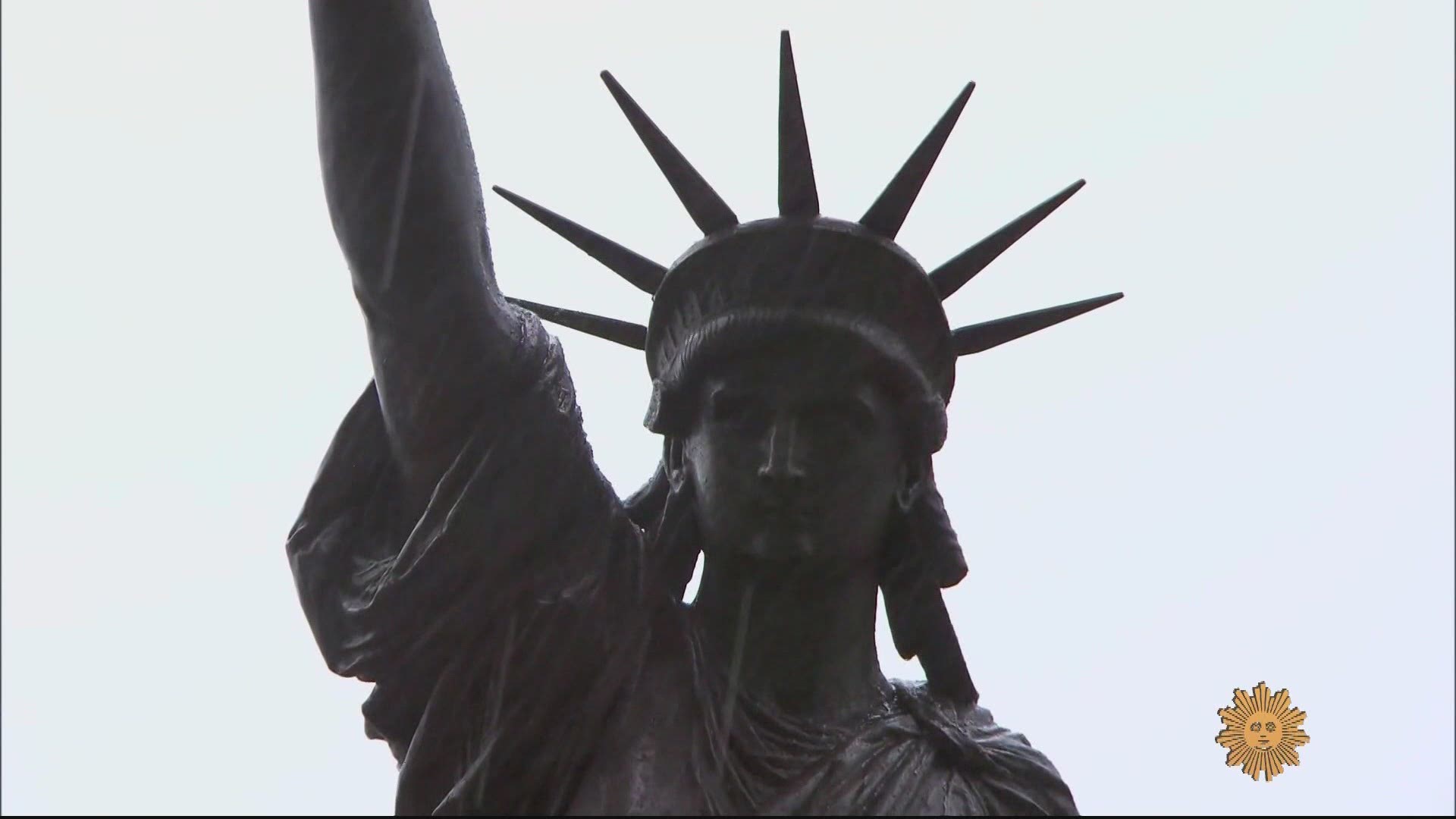 The smaller Statue of Liberty will be on display in DC for the next 10 years.