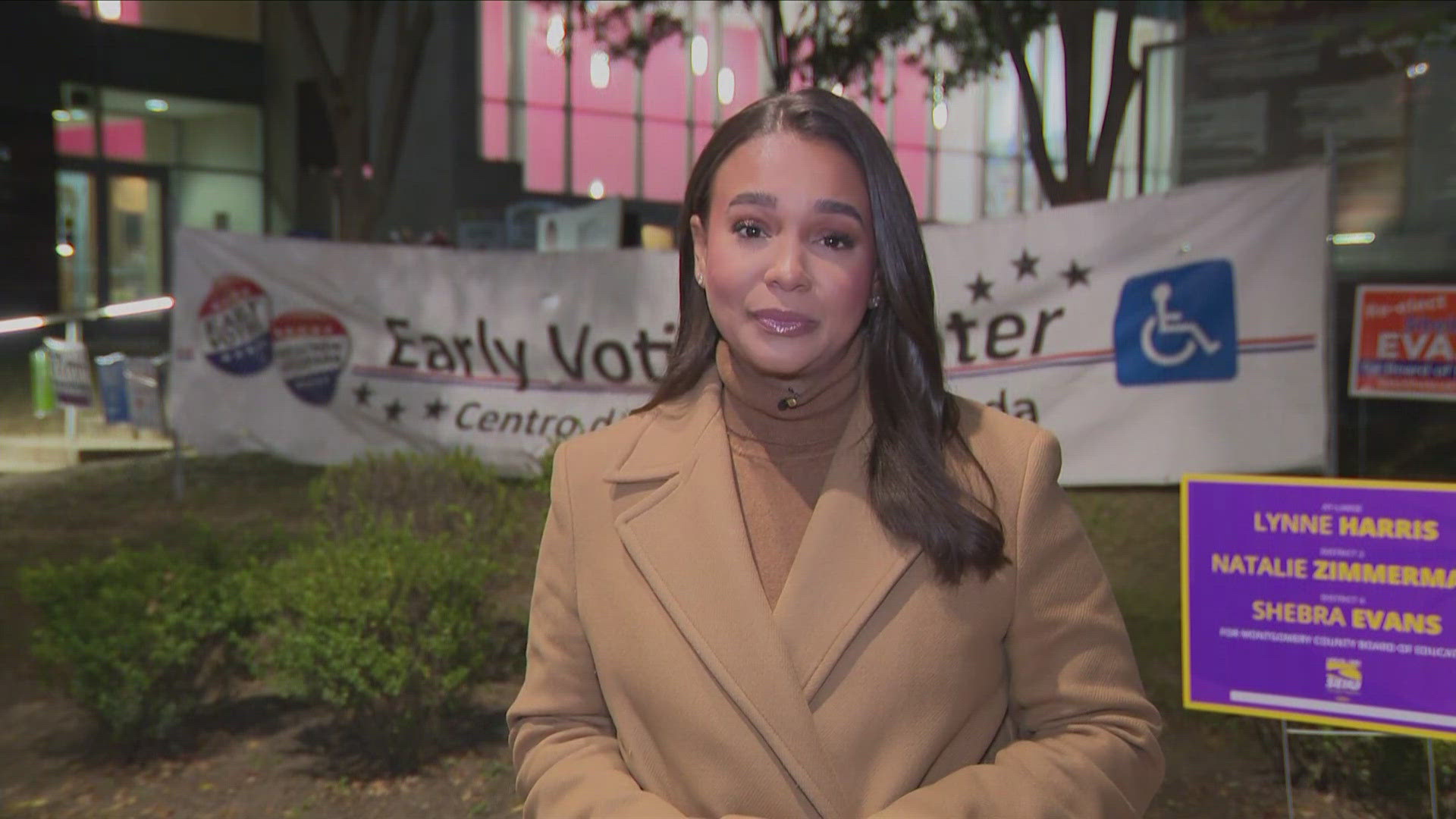 The early voting centers opened at 7 a.m. Thursday morning. 