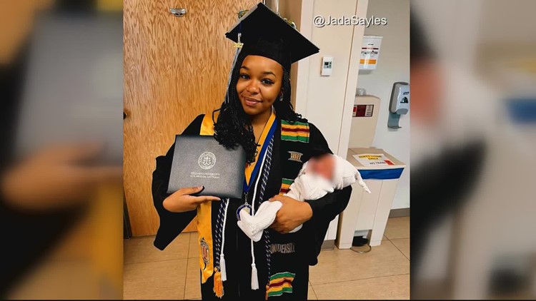 College president goes to hospital to ensure new mom gets personal graduation