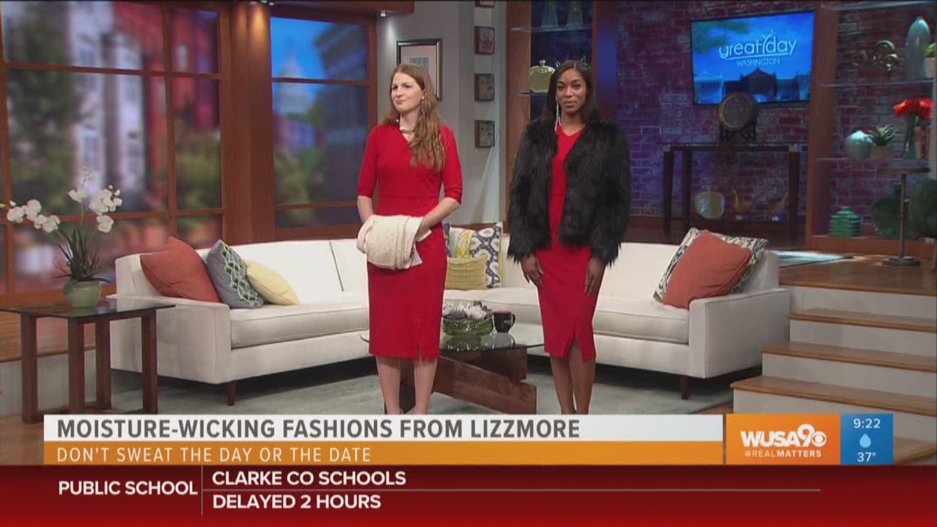 Local woman created the "anti-sweat dress" -- the perfect transition outfit from the workplace to the date.