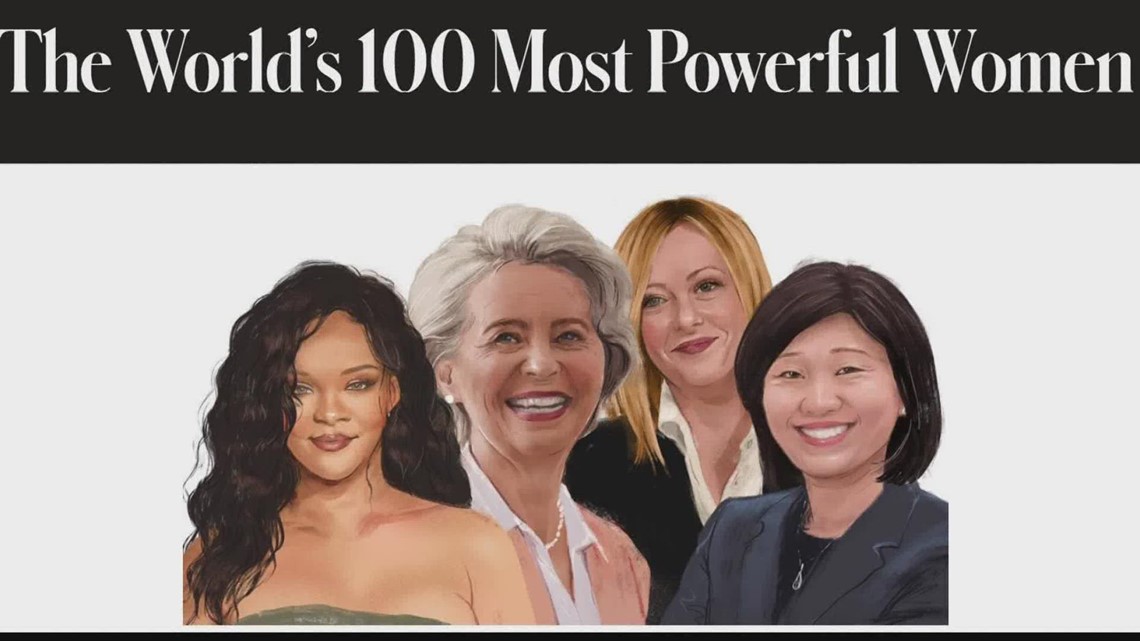 Forbes released its list of The World's Most Powerful Women 2022
