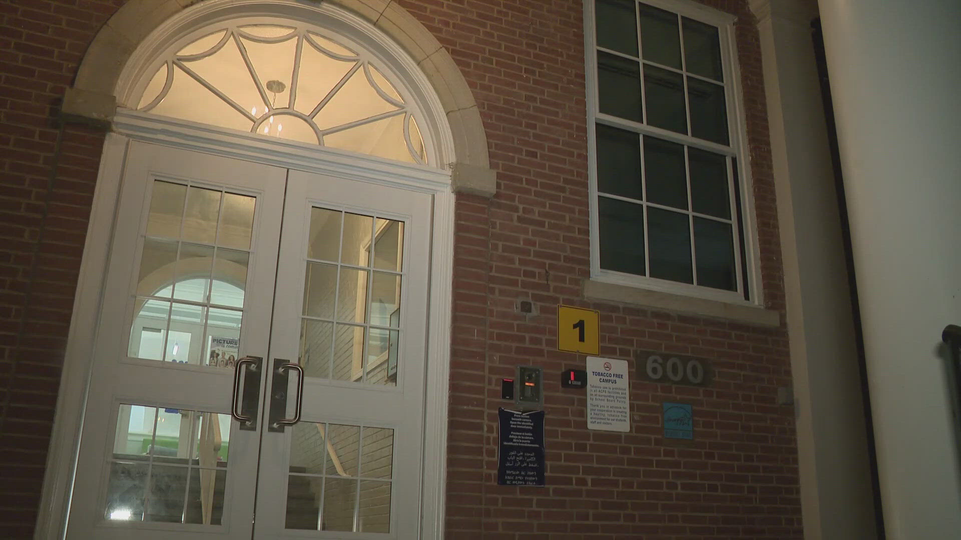 Alexandria Schools officials say a window replacement project at Naomi L. Brooks Elementary School has resulted in lead exposure at the school.