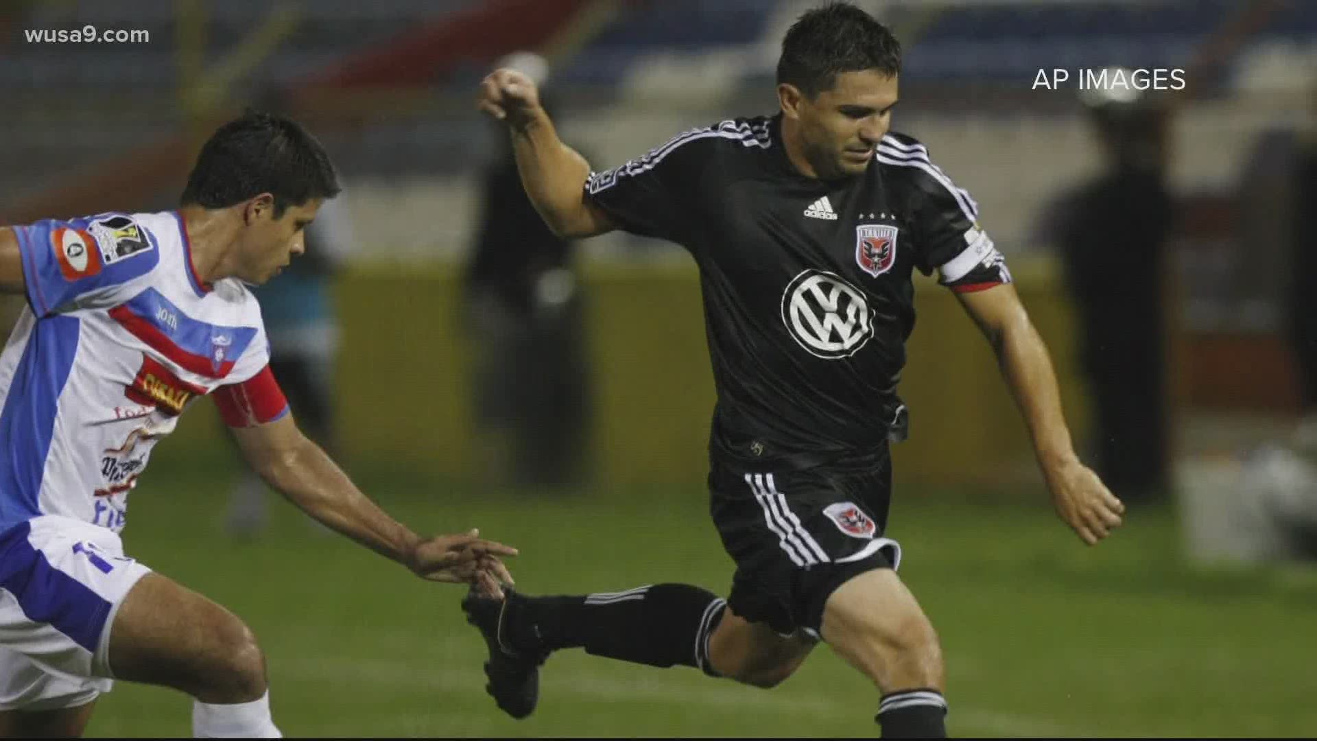DC United legend Jaime Moreno was hit in the eye by his own golf ball. A friend said Moreno could have permanent eye damage or need surgery to remove the eye.