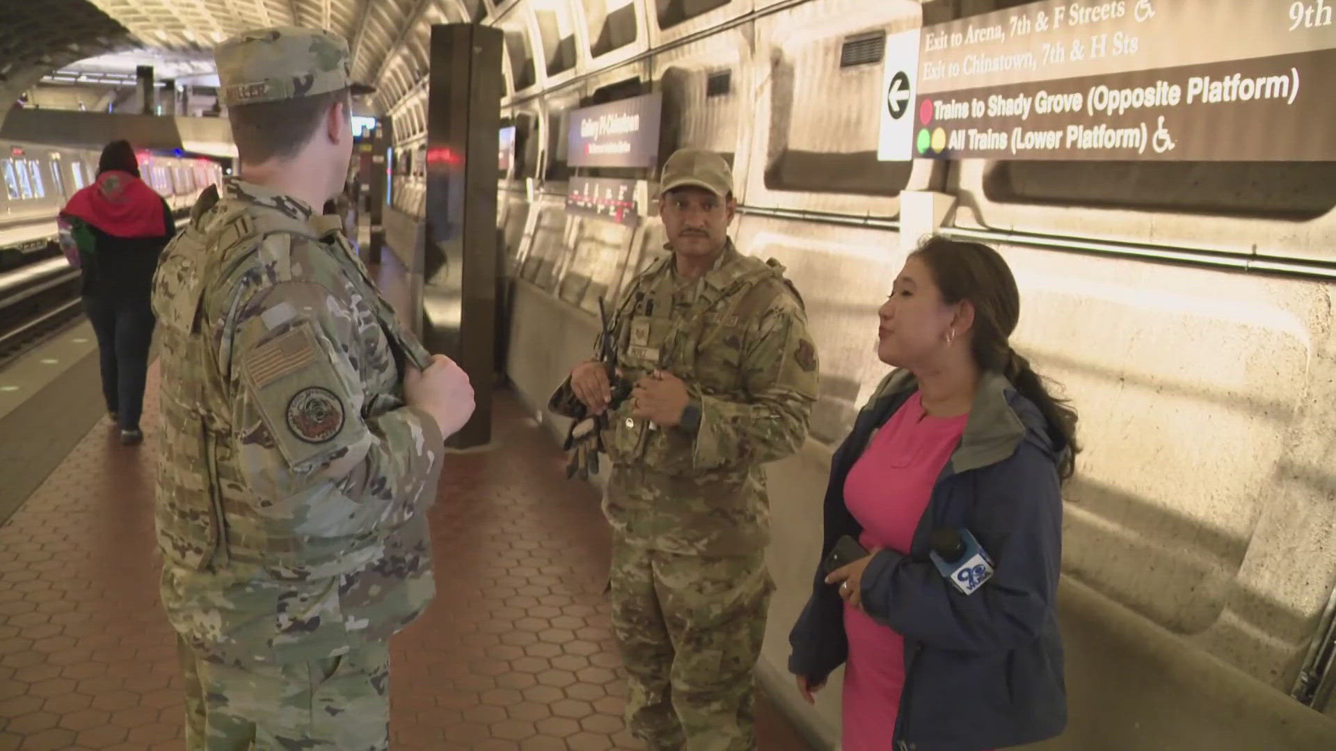 National Guard troops begin to arrive in DC from Republican-led states ...