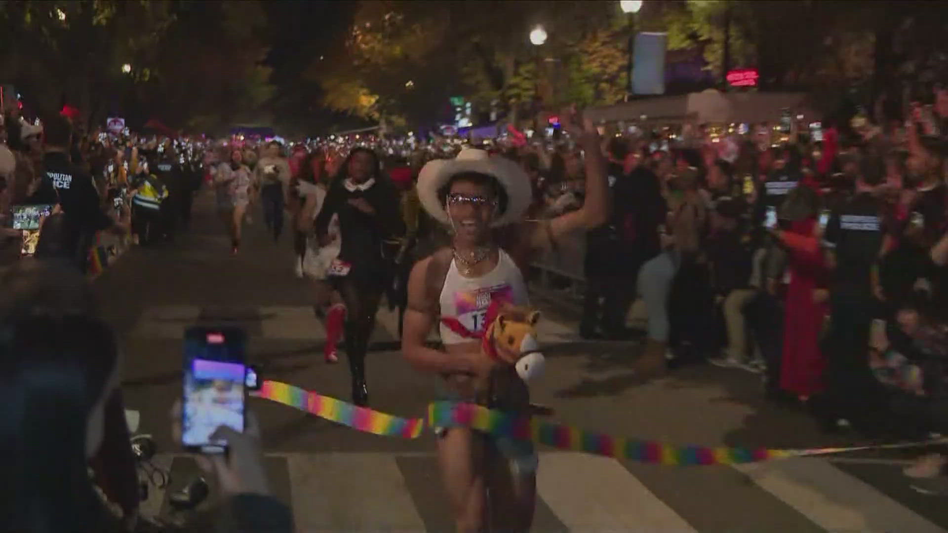 The WorldPride 2025 exhibition called “Pickets, Protests, and Parades: The History of Gay Pride in Washington” is located at Freedom Plaza.