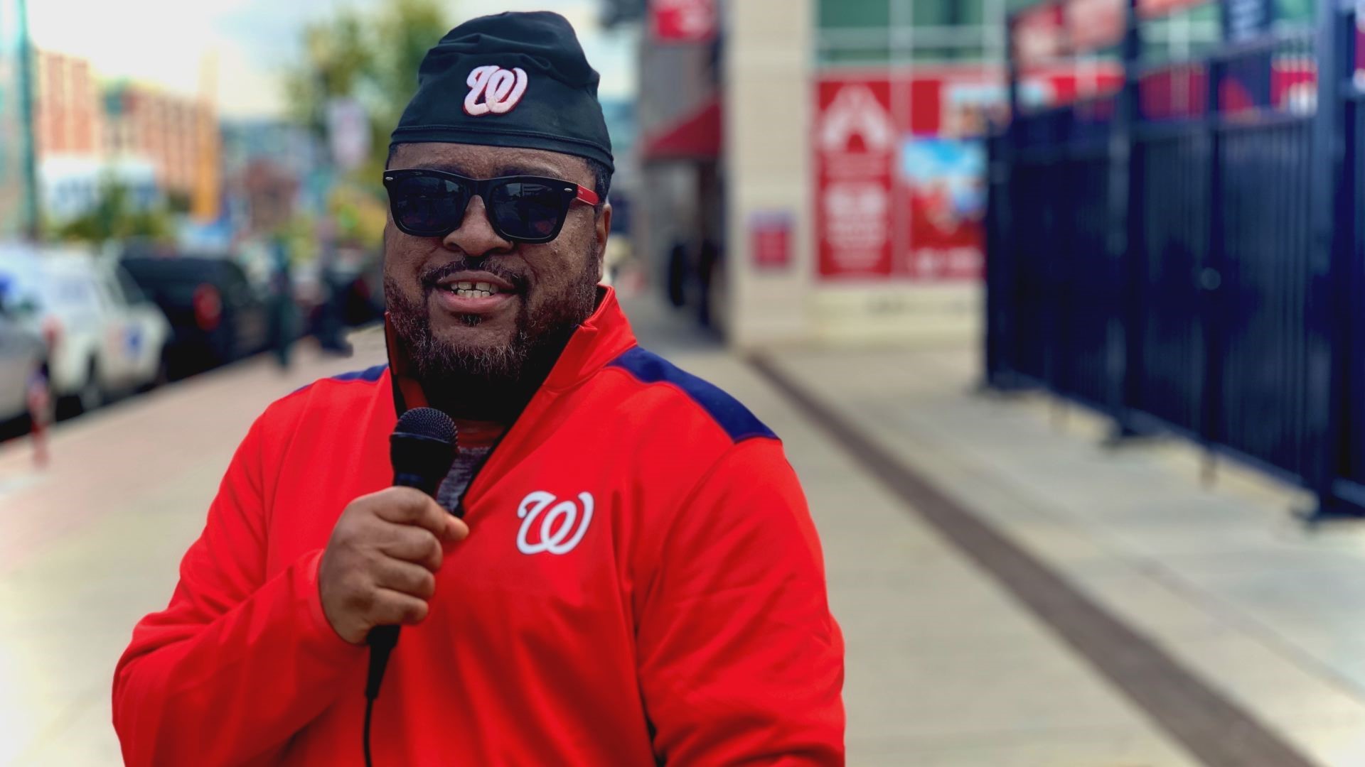 The musician created a song to cheer on the Nationals on their road to becoming the National League champions.