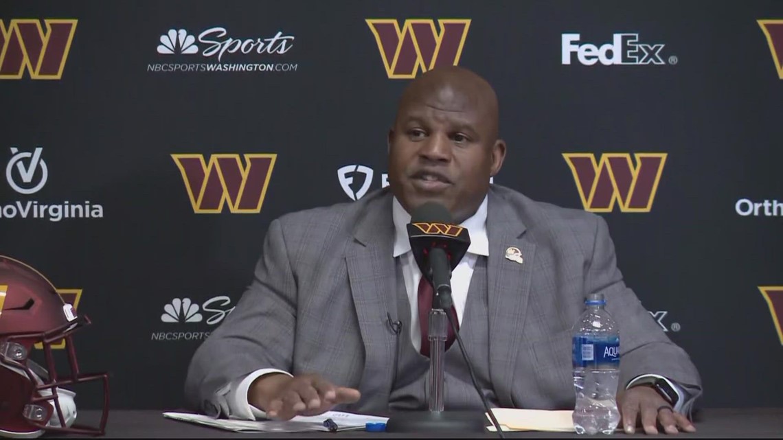 Welcome To Washington! Eric Bieniemy Introduced As Commanders New ...