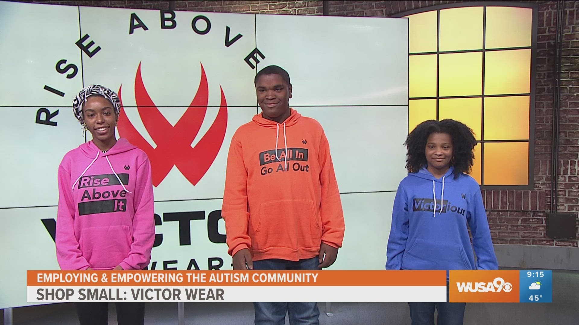 Tiffany Hamilton and Isaiah Hamilton founded Victor Wear, a clothing line to empower and employ The Autism Community.