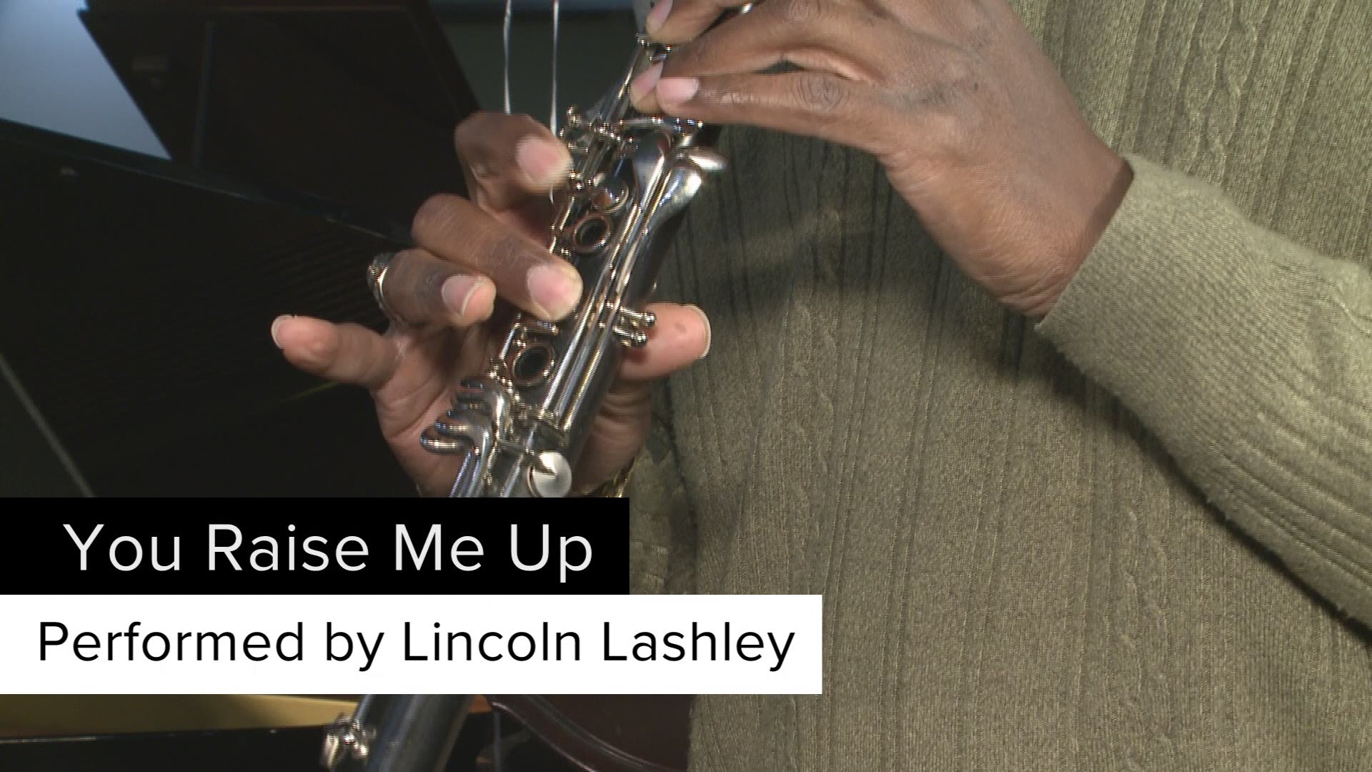 Lincoln Lashley performs You Raise Me Up