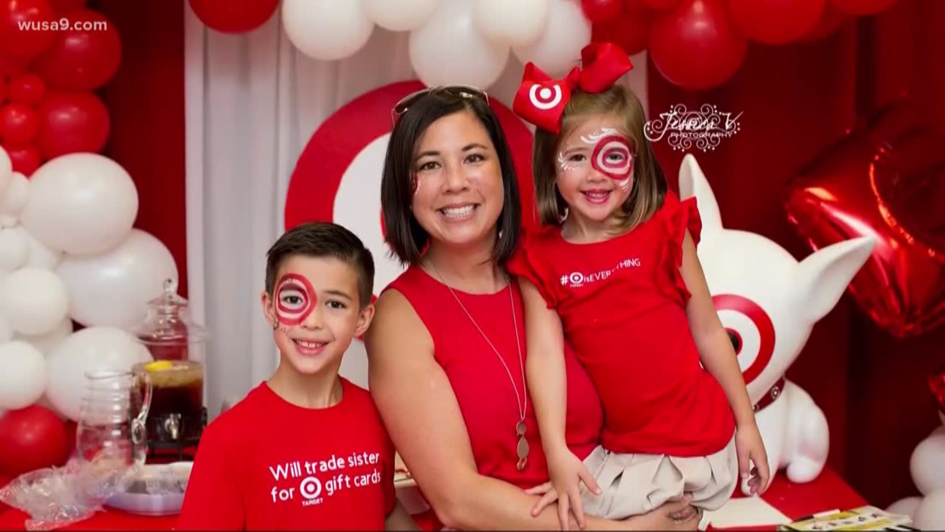 How cute is this?! A 5-year-old girl loves Target so much she had her birthday party there.