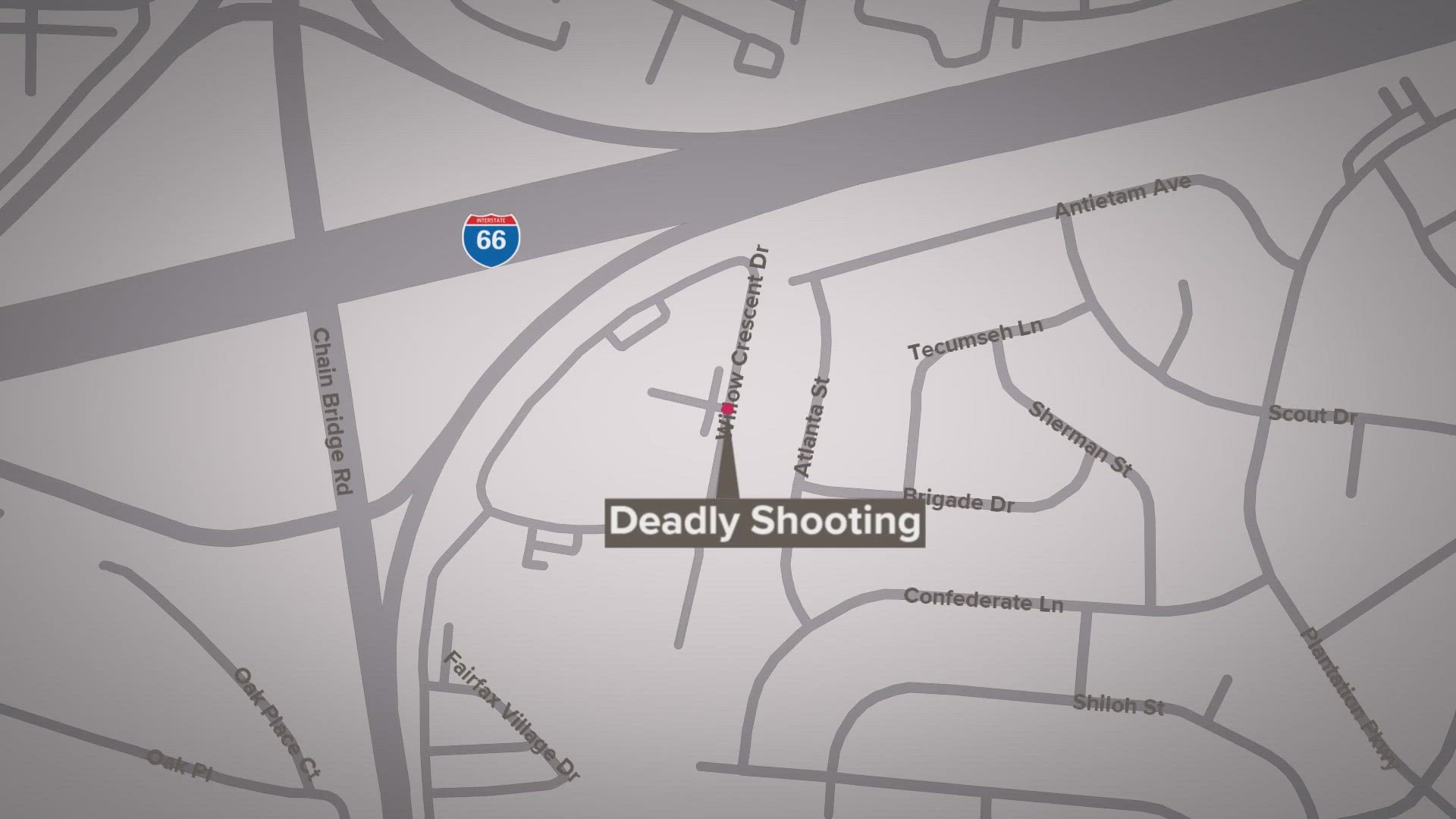 Police believe it was a domestic shooting and have a suspect identified, but have not released those details to the public.